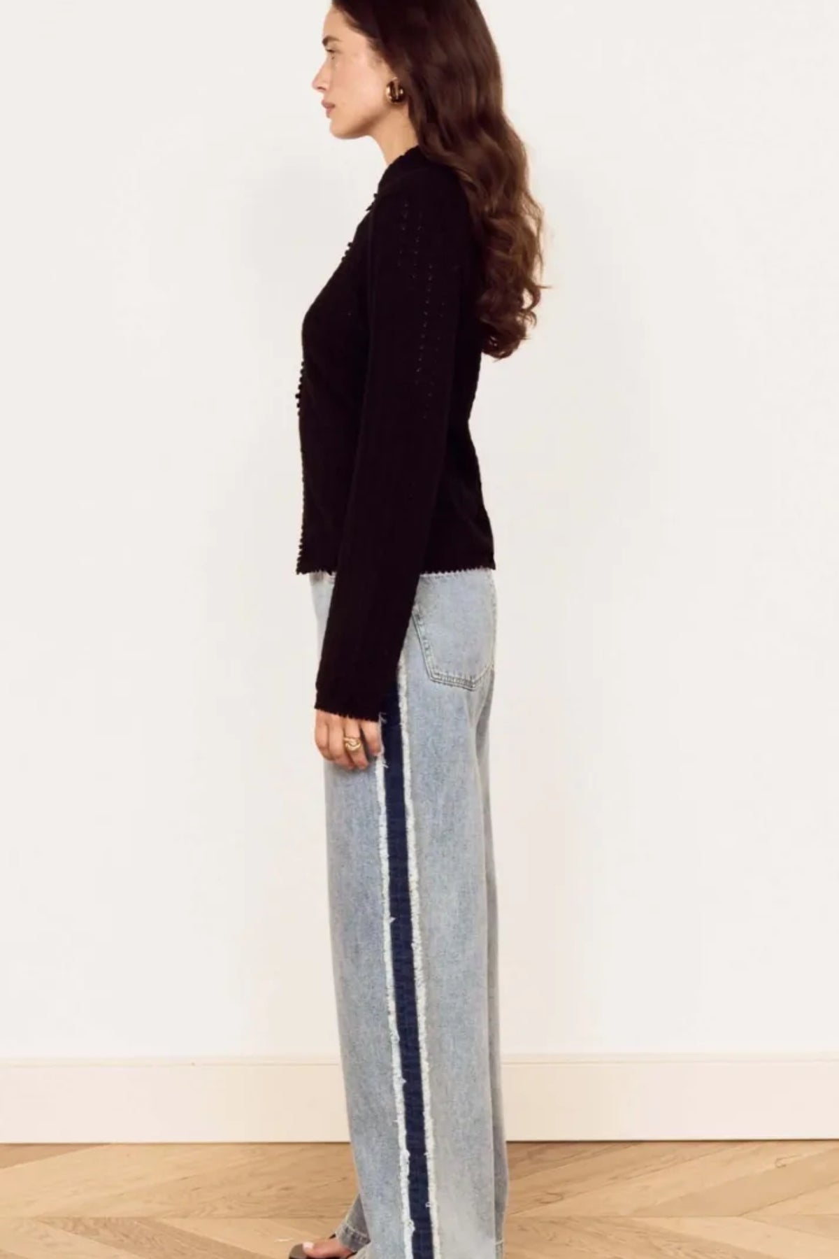 Hannah Pointelle Cardigan