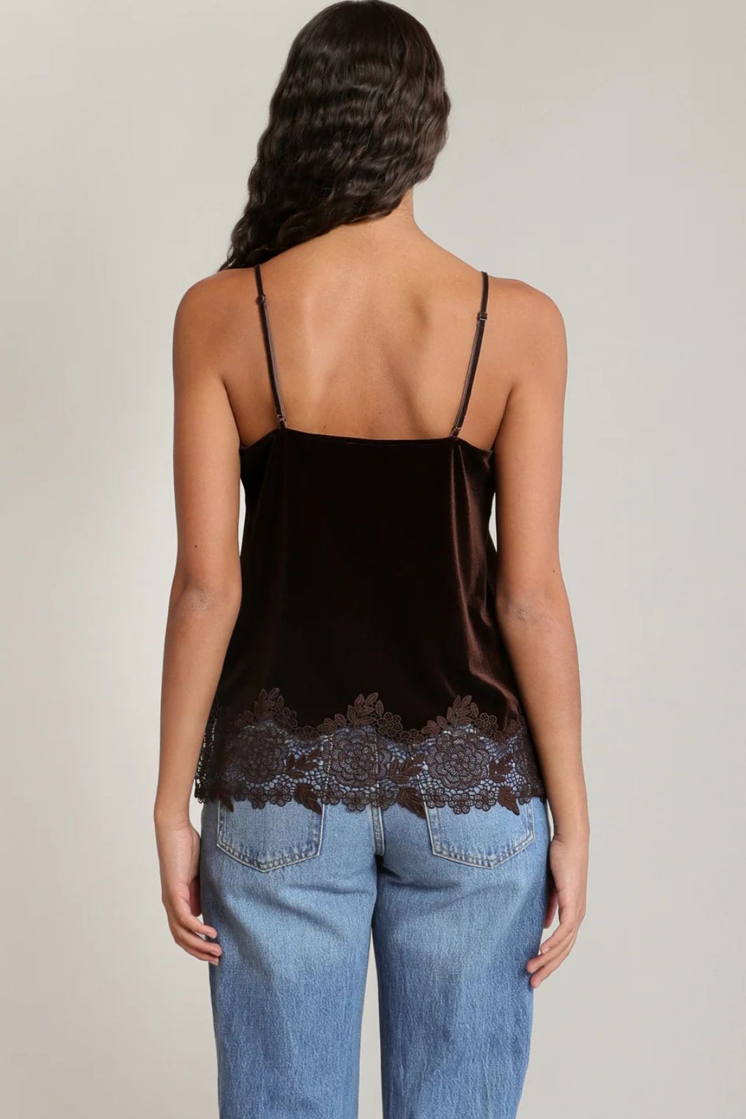 Velvet Lace Cami