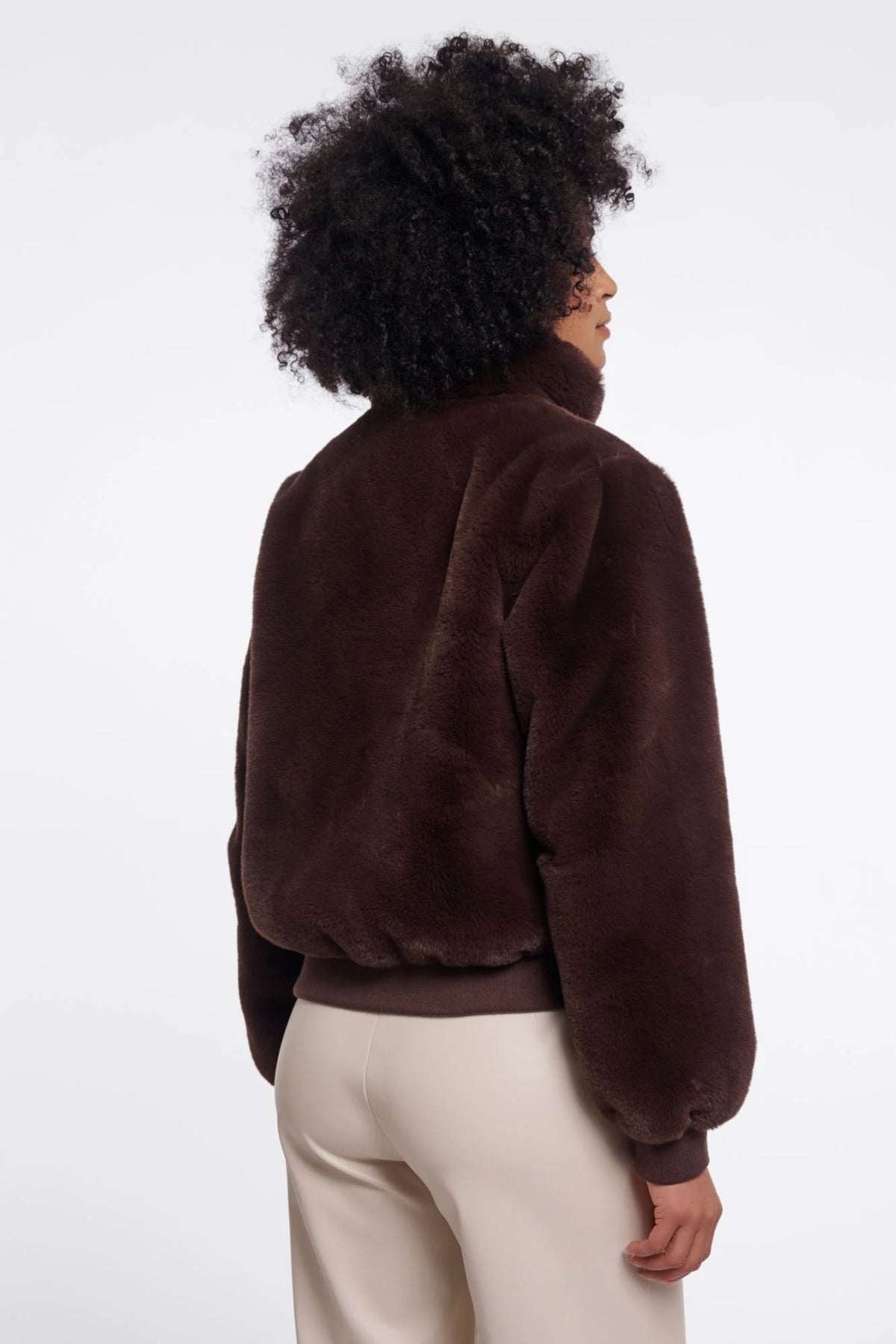 Ambra Short Faux Fur Jkt