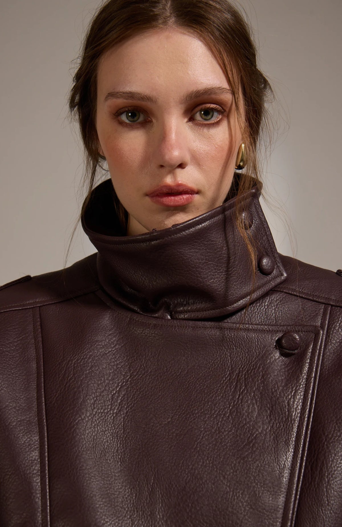 Misti Vegan Leather Jacket