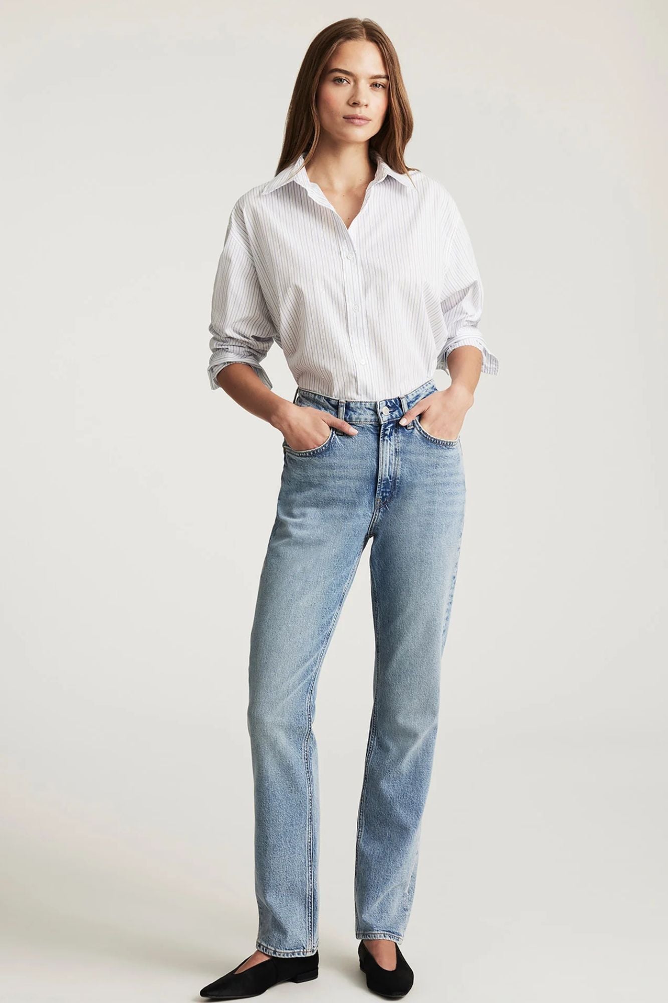New York Straight Leg Jeans