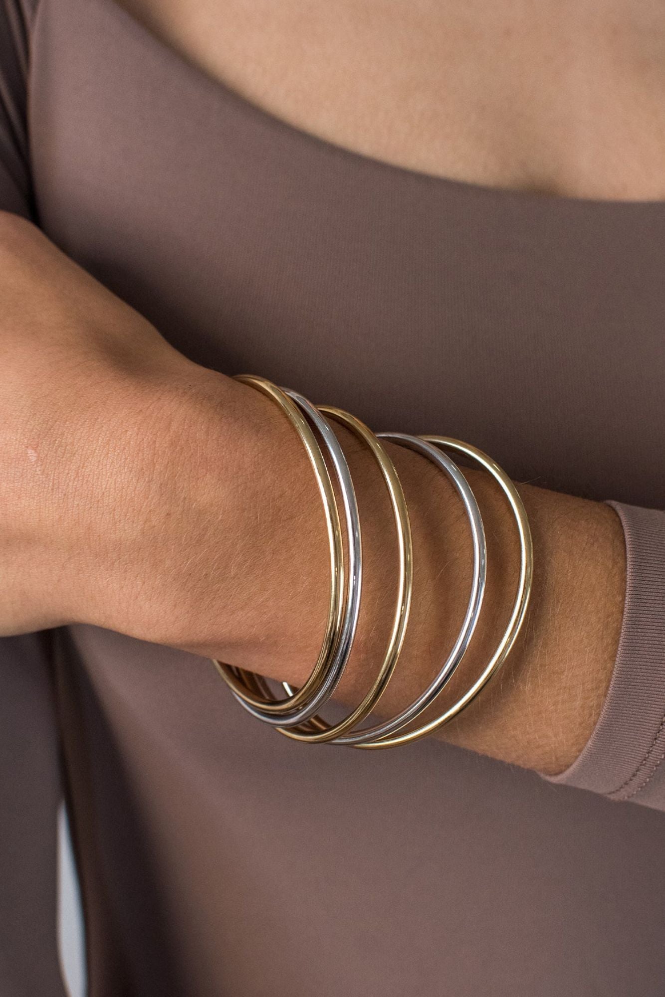 Dane Bangle Set 6" Inch 5 Pack