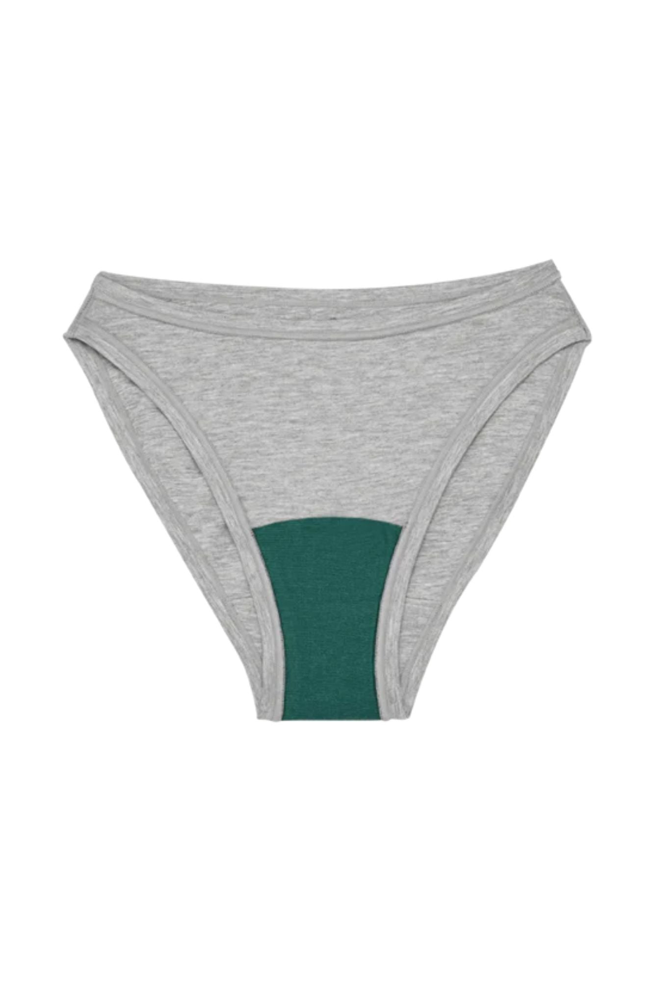 High Rise Bikini Mineral Undies | Grey