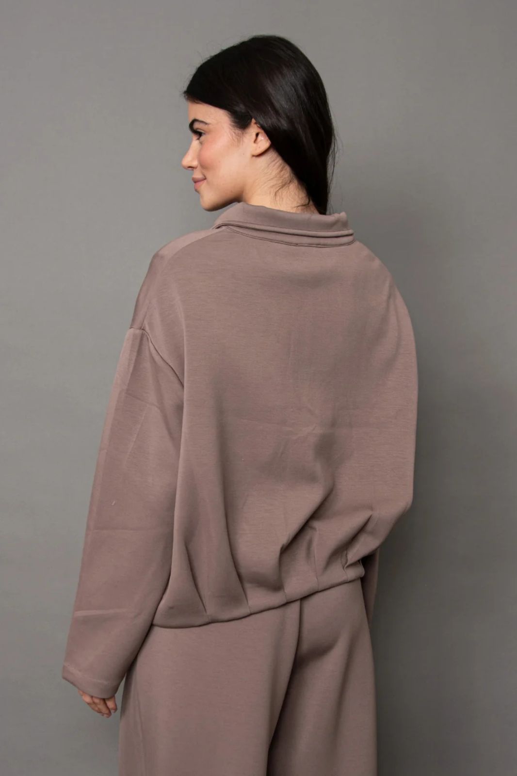 Midora Zip Bubble Top