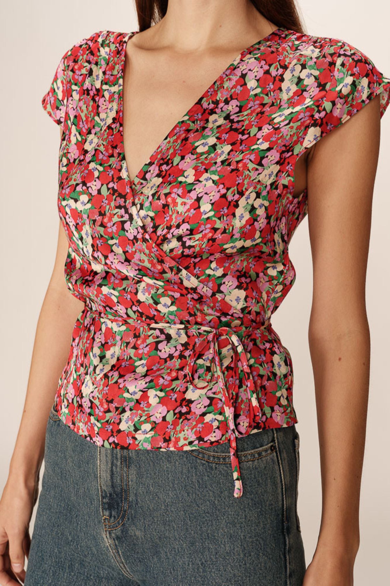 Penny Wrap Top
