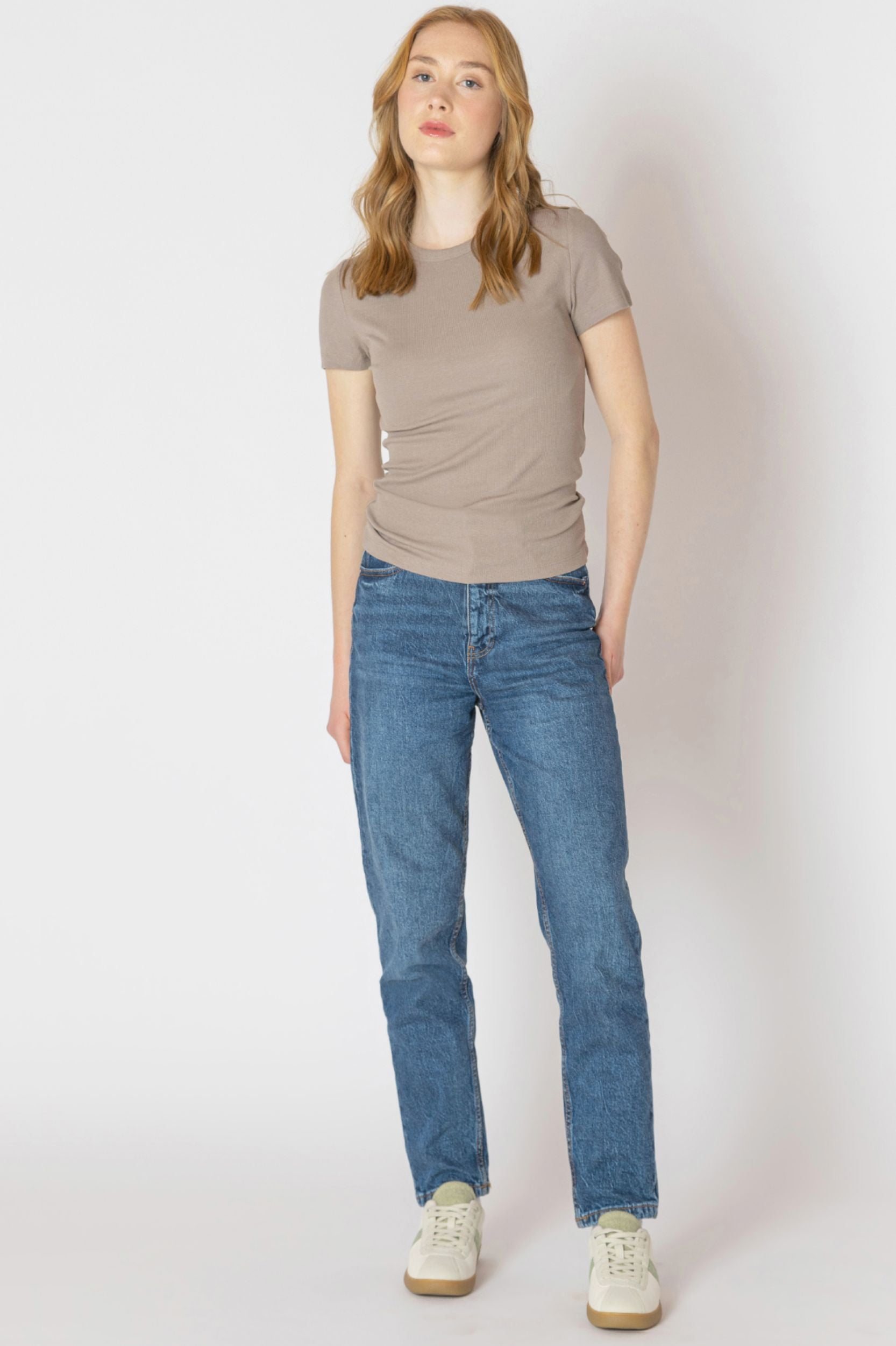 Basic Ribbed Tee