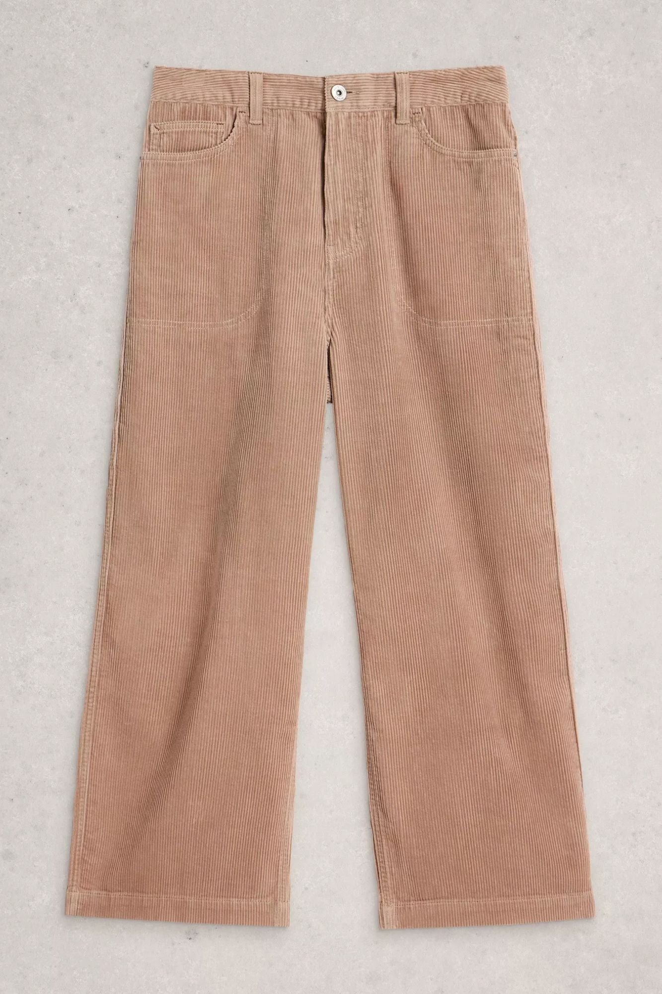 Tia Cord Wide Leg Crop