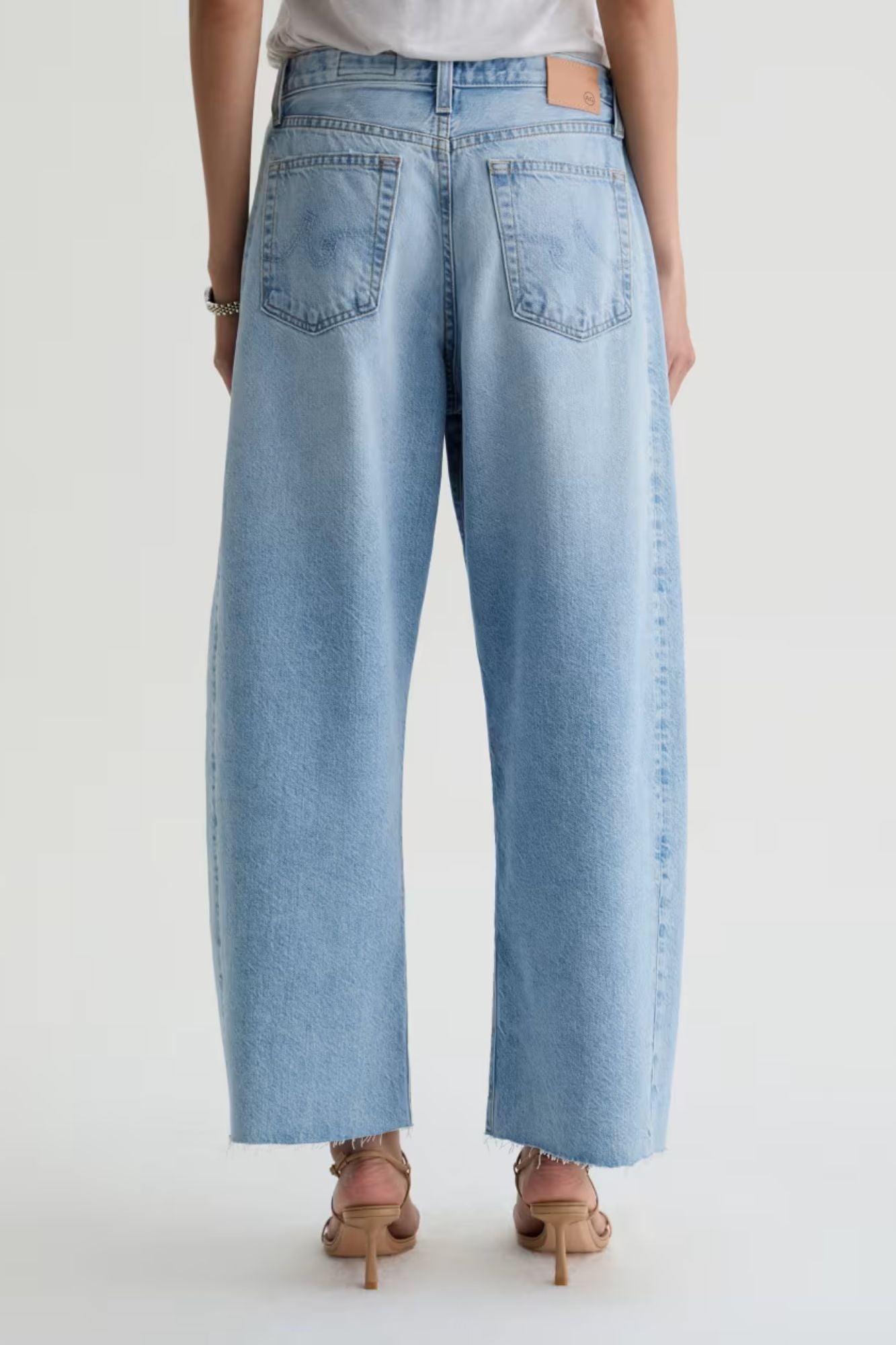 Hattie Crop High-Rise Barrel