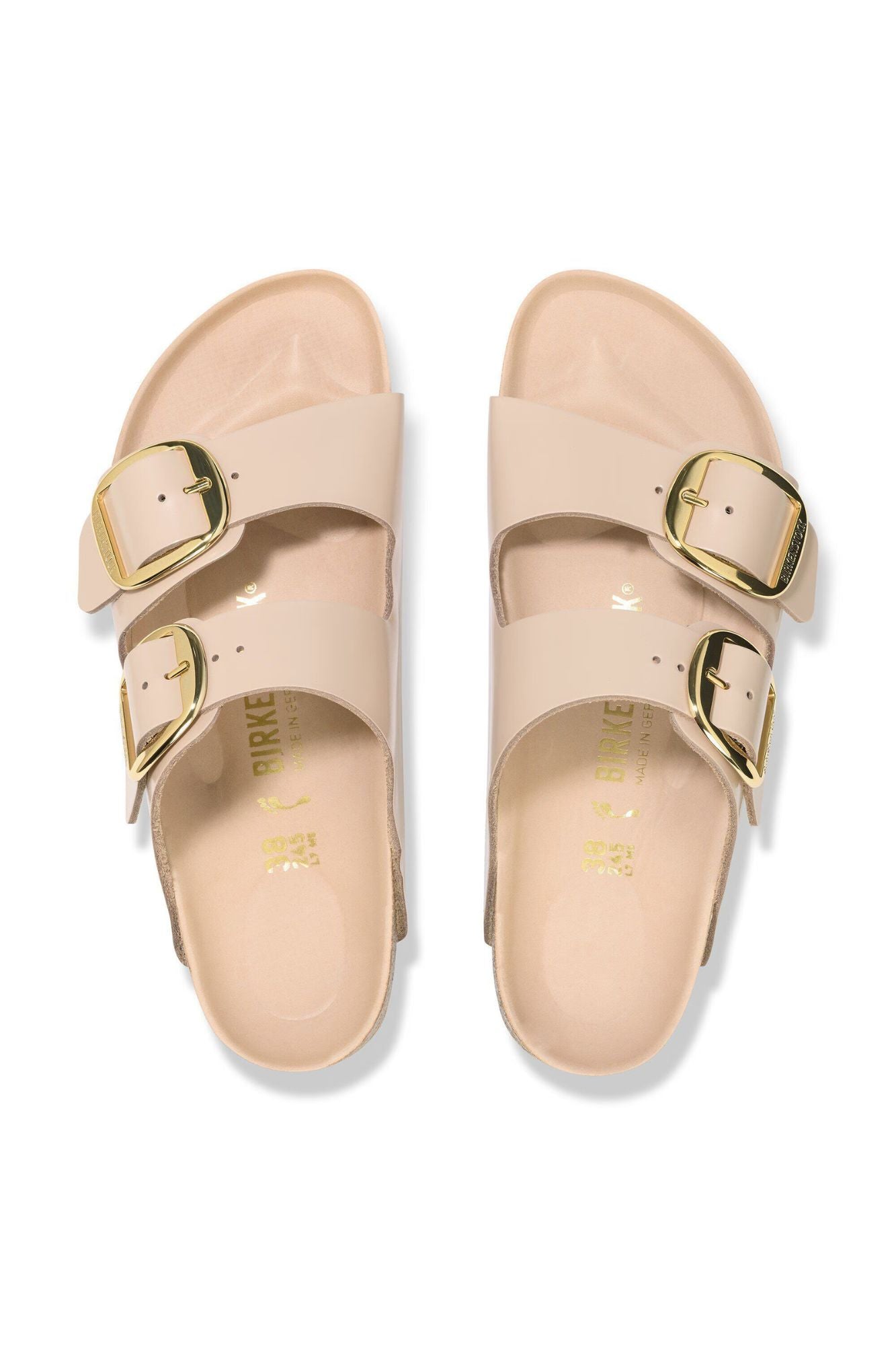 Arizona Big Buckle Leather Patent | Narrow