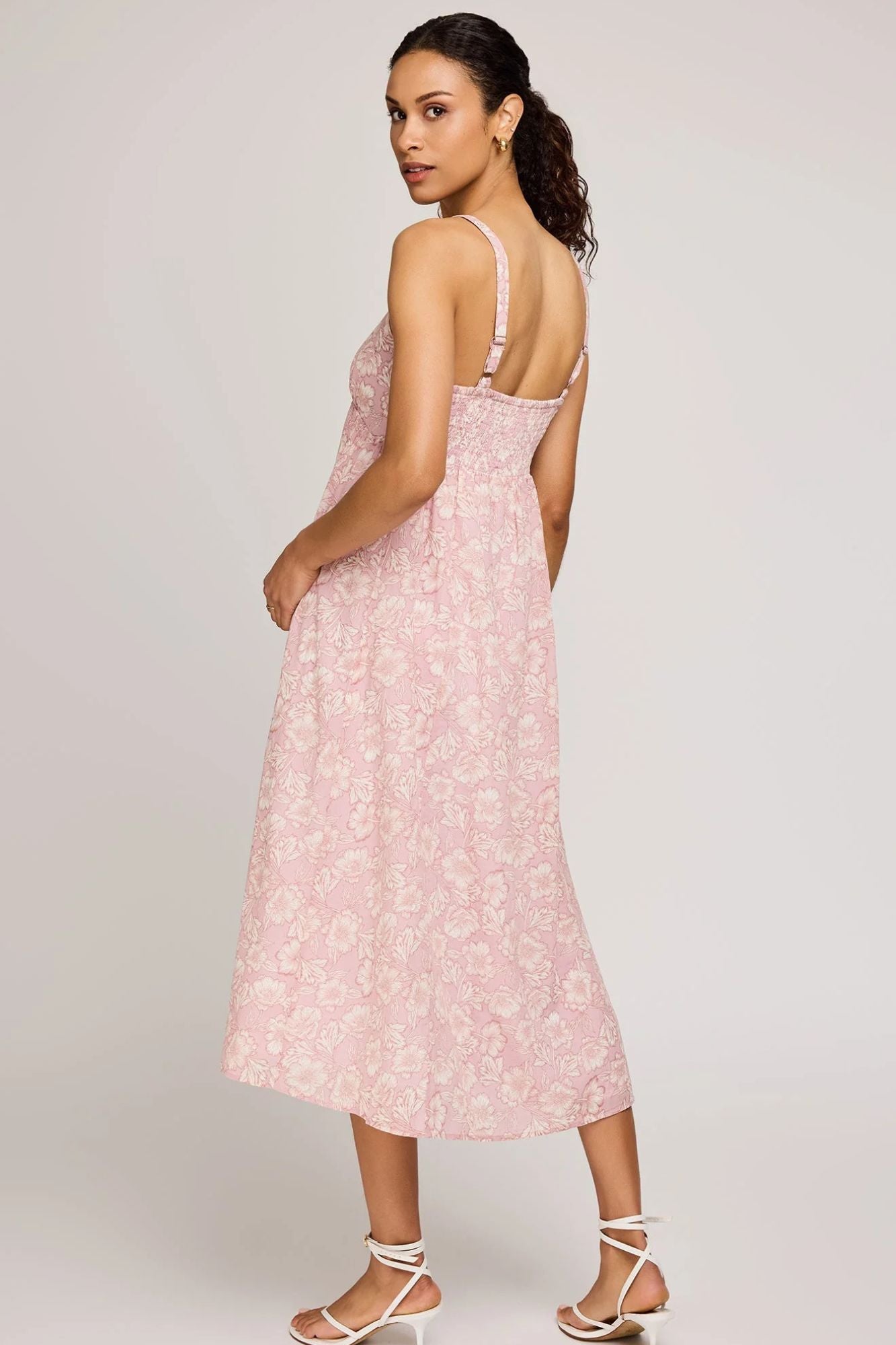 Rosalie Floral Midi Dress
