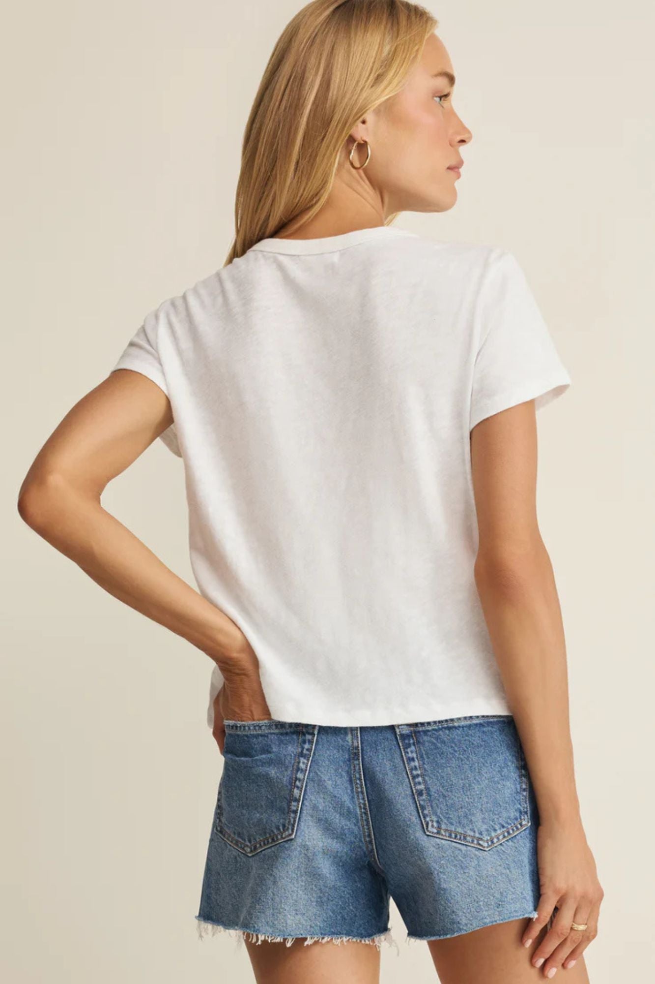 Junie Slub Tee Shirt