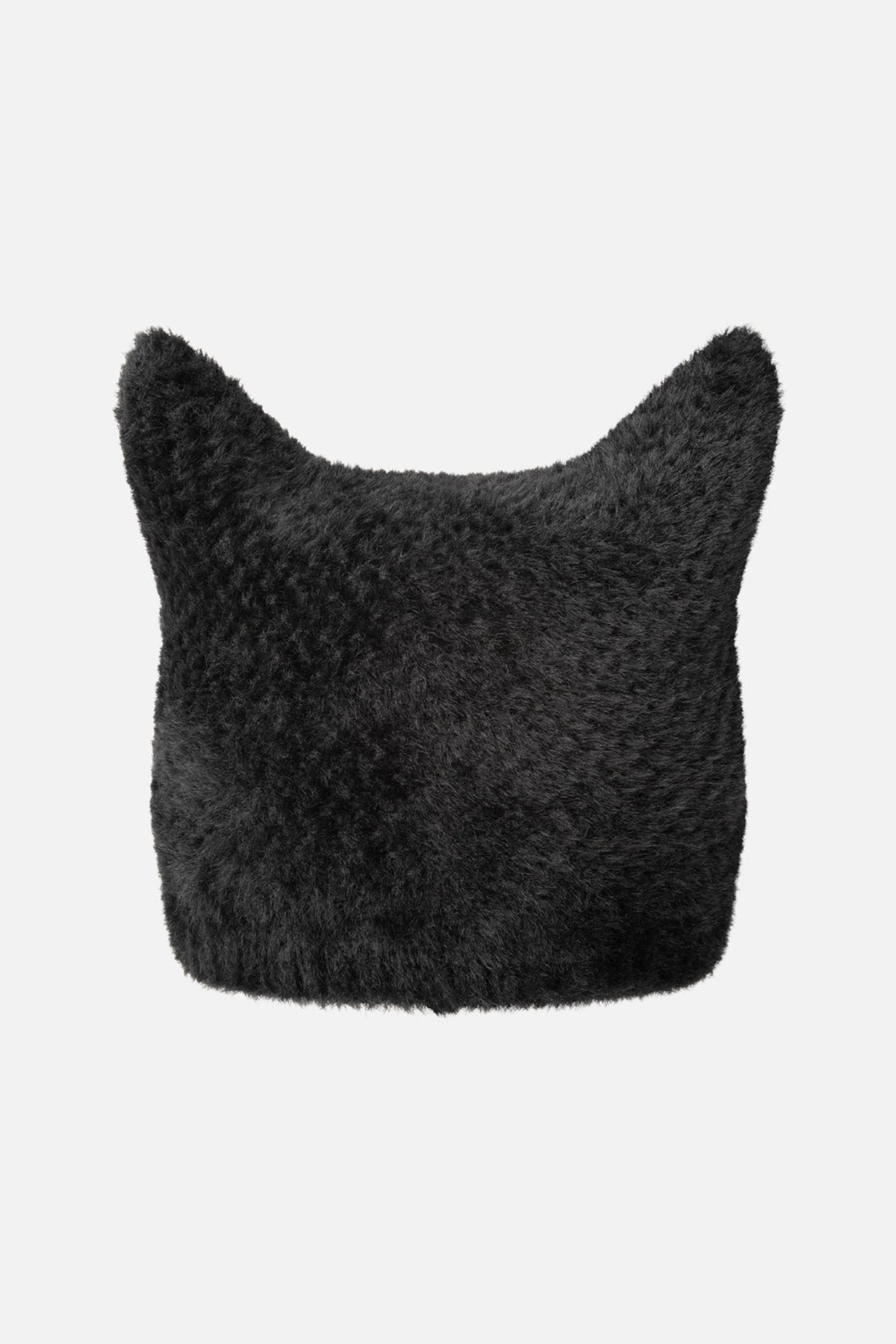 Faux Fur Pointed Beanie