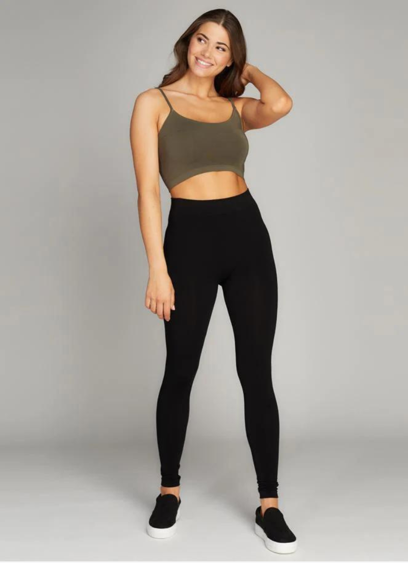 Legging doublé en polaire de bambou