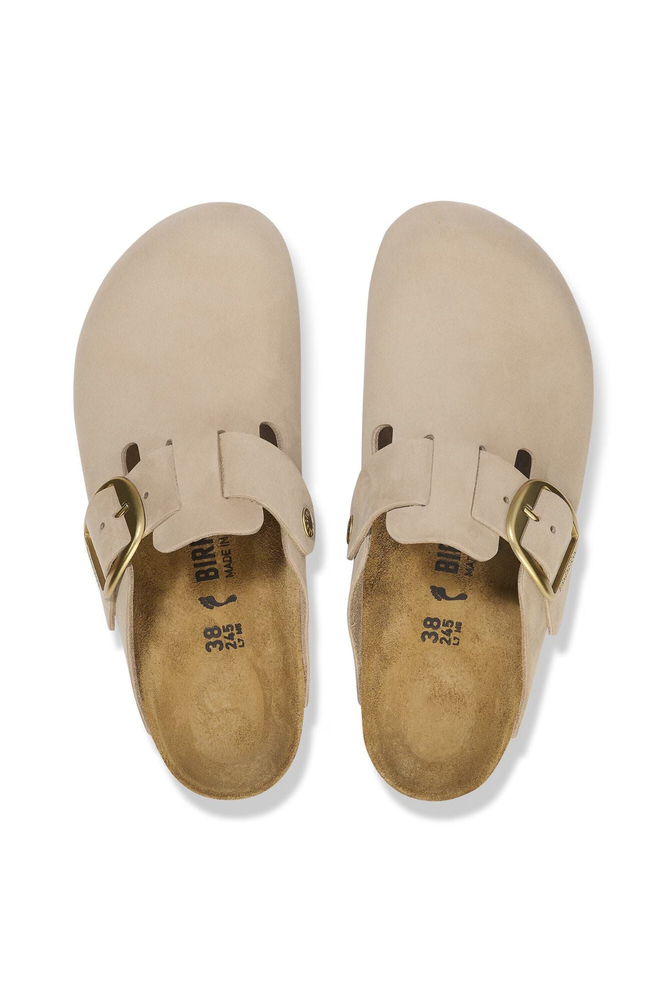 Boston Big Buckle Nubuck Leather | Narrow