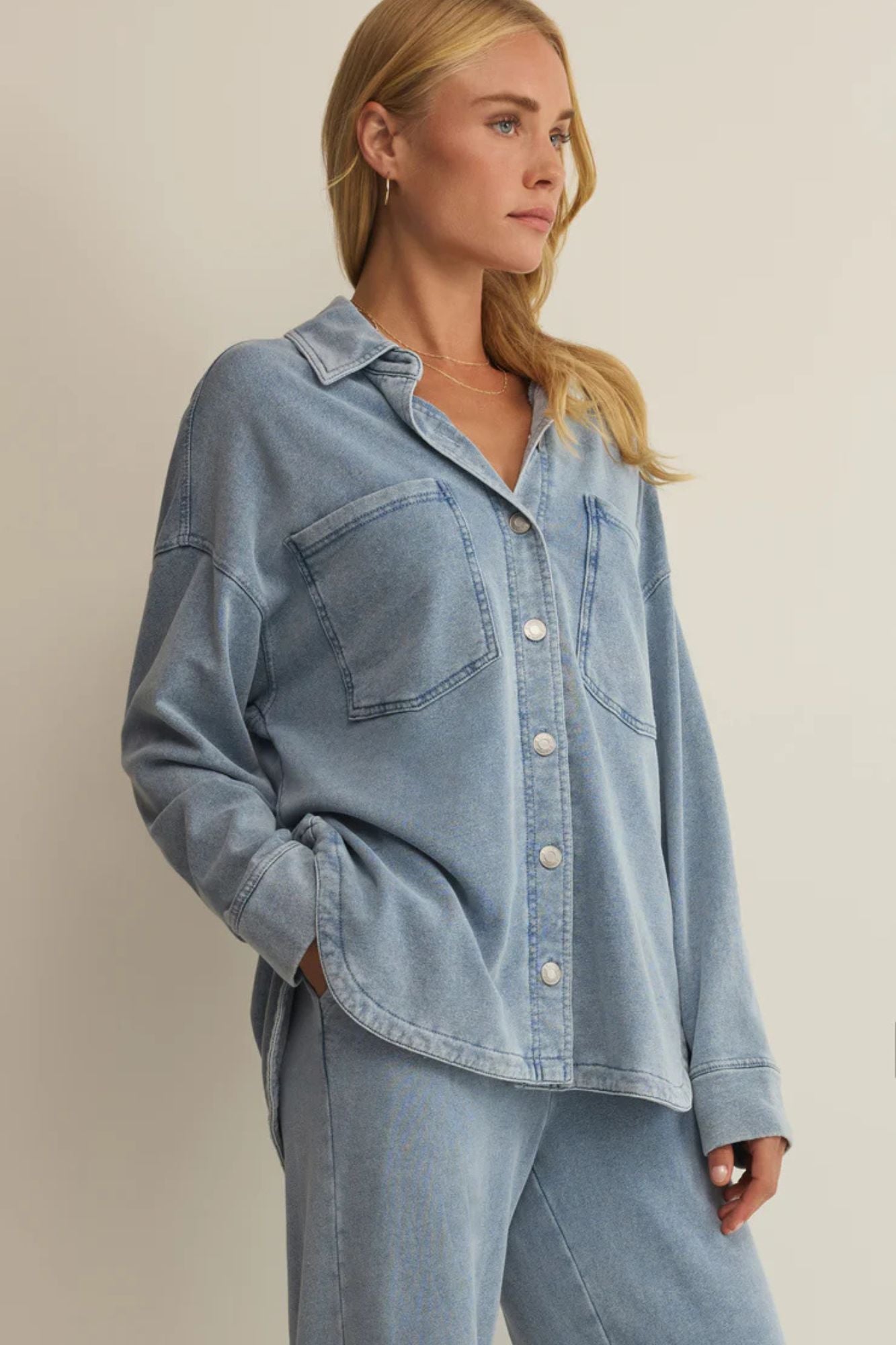 All Day Knit Denim Jacket