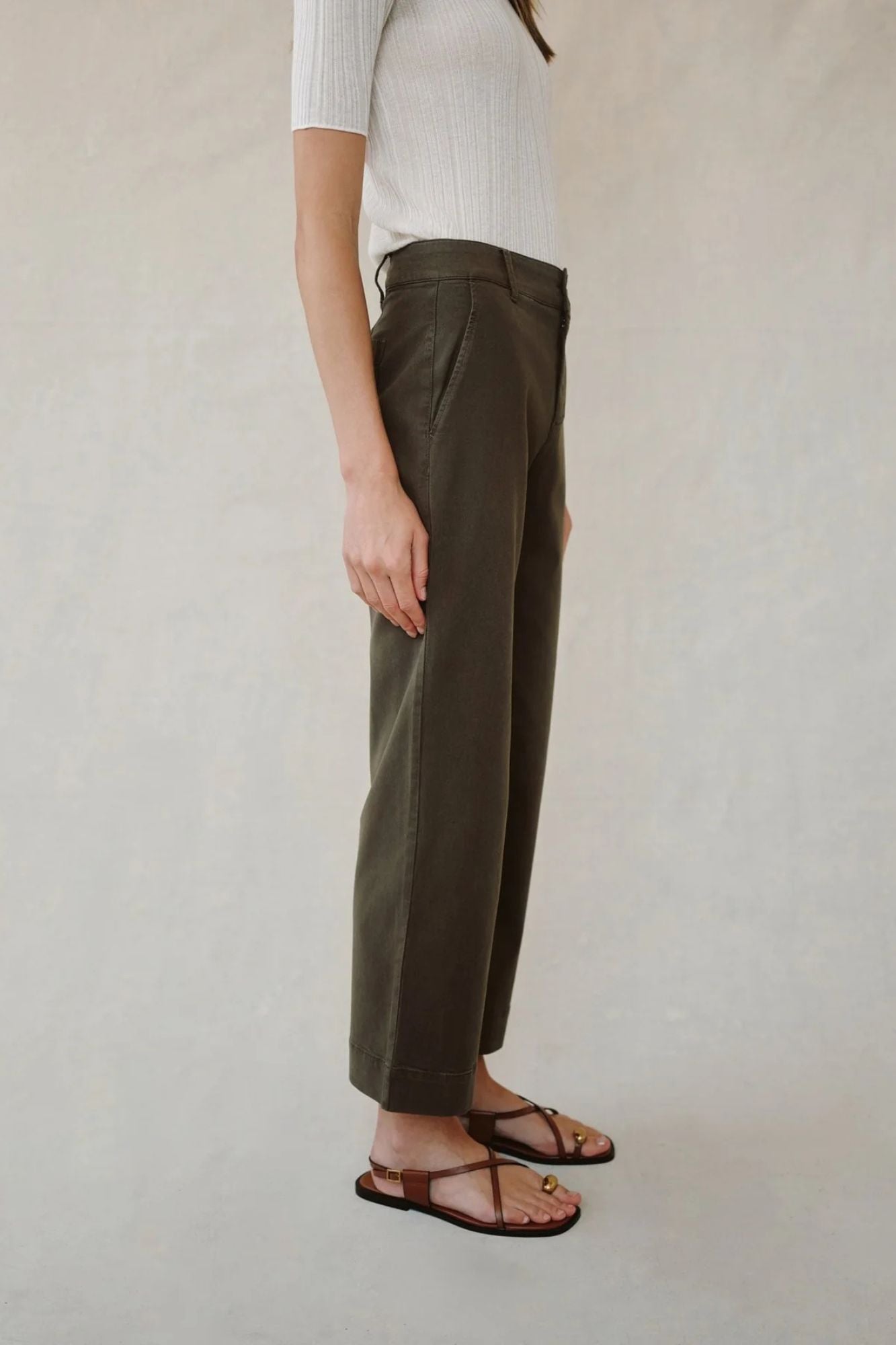 Saige Wide Leg Crop