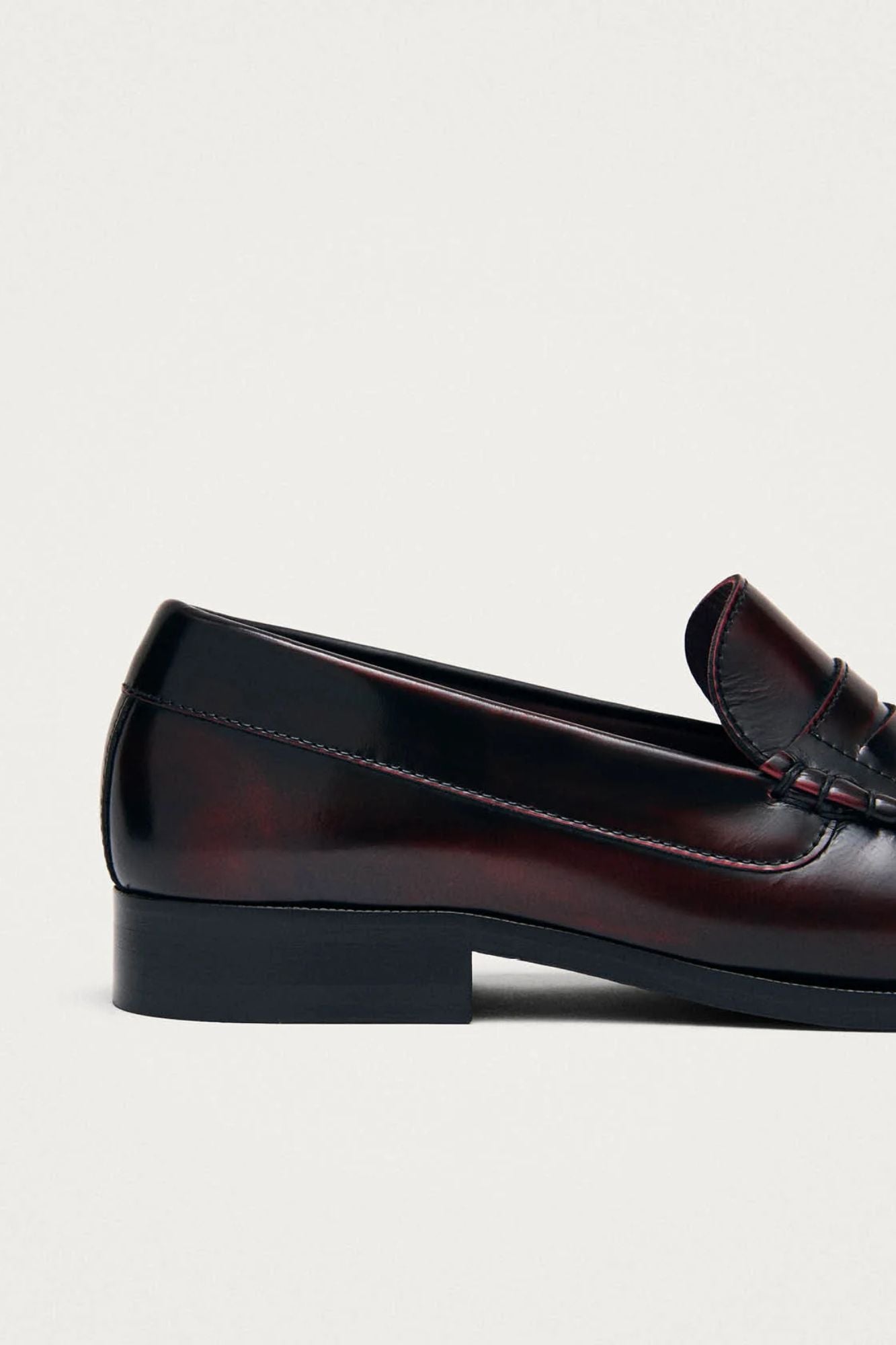 Rivet Vintage Leather Loafers