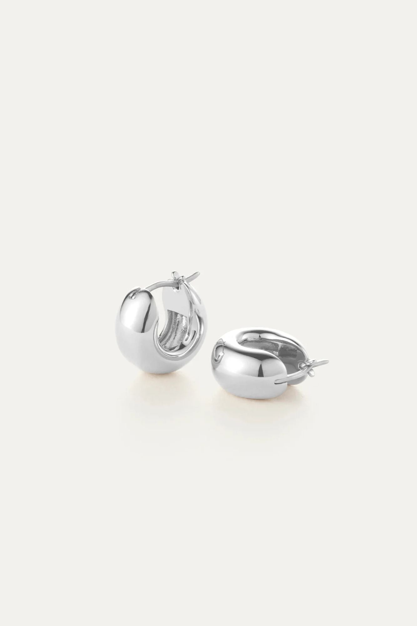 Mini Tome Hoop Earrings