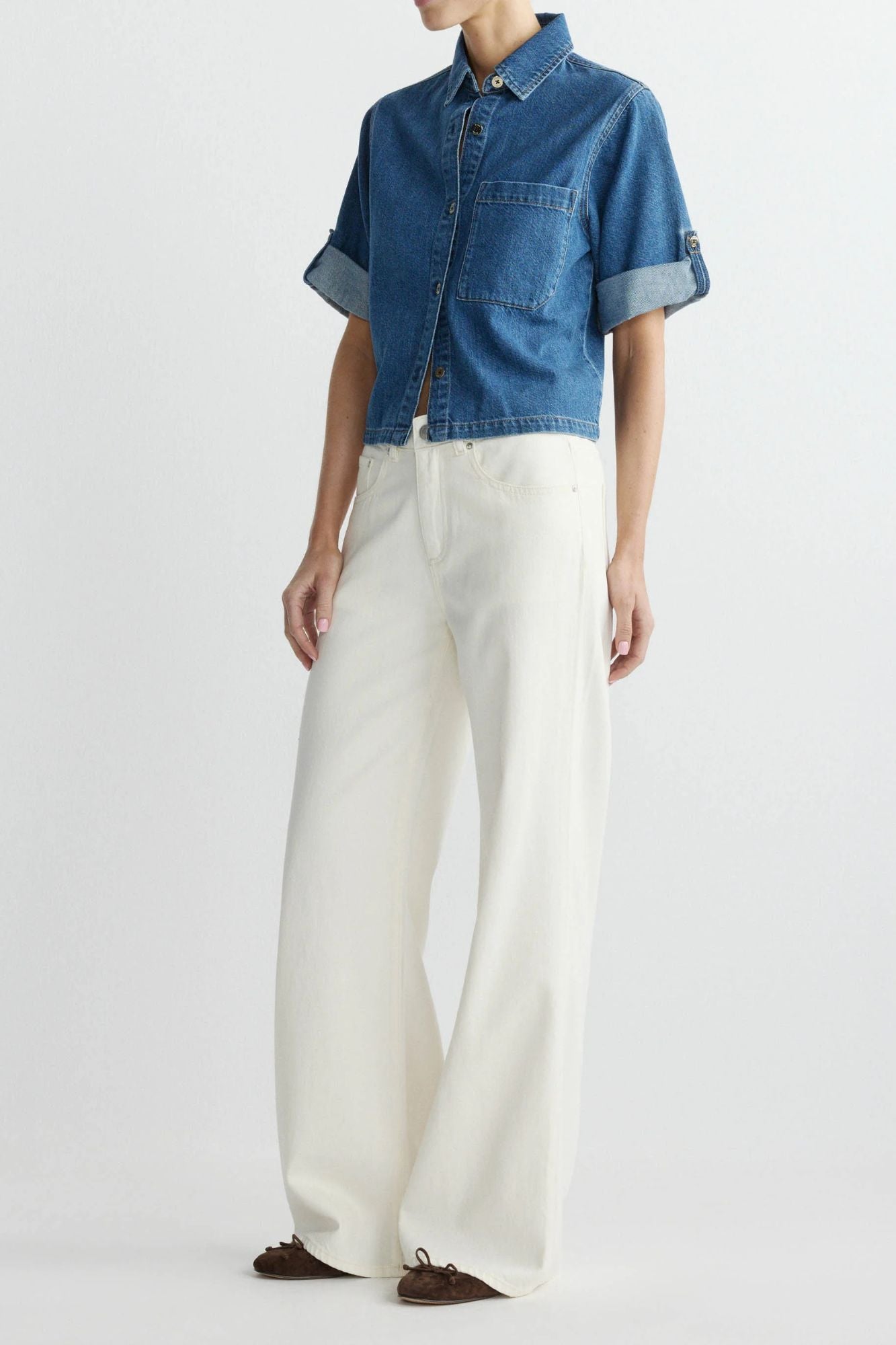 Montauk Shirt Cuffed Sleeve