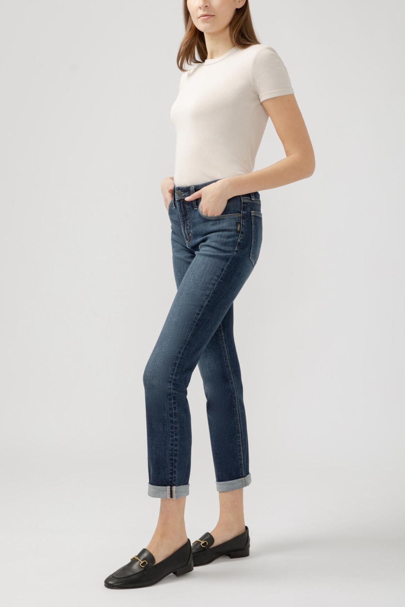 Beau Boyfriend Fit High Rise