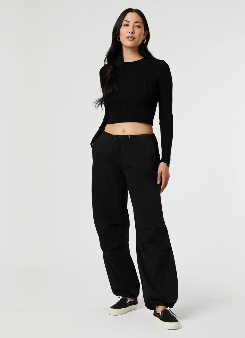 Pantalon Hill | Mouvement de fumée noire