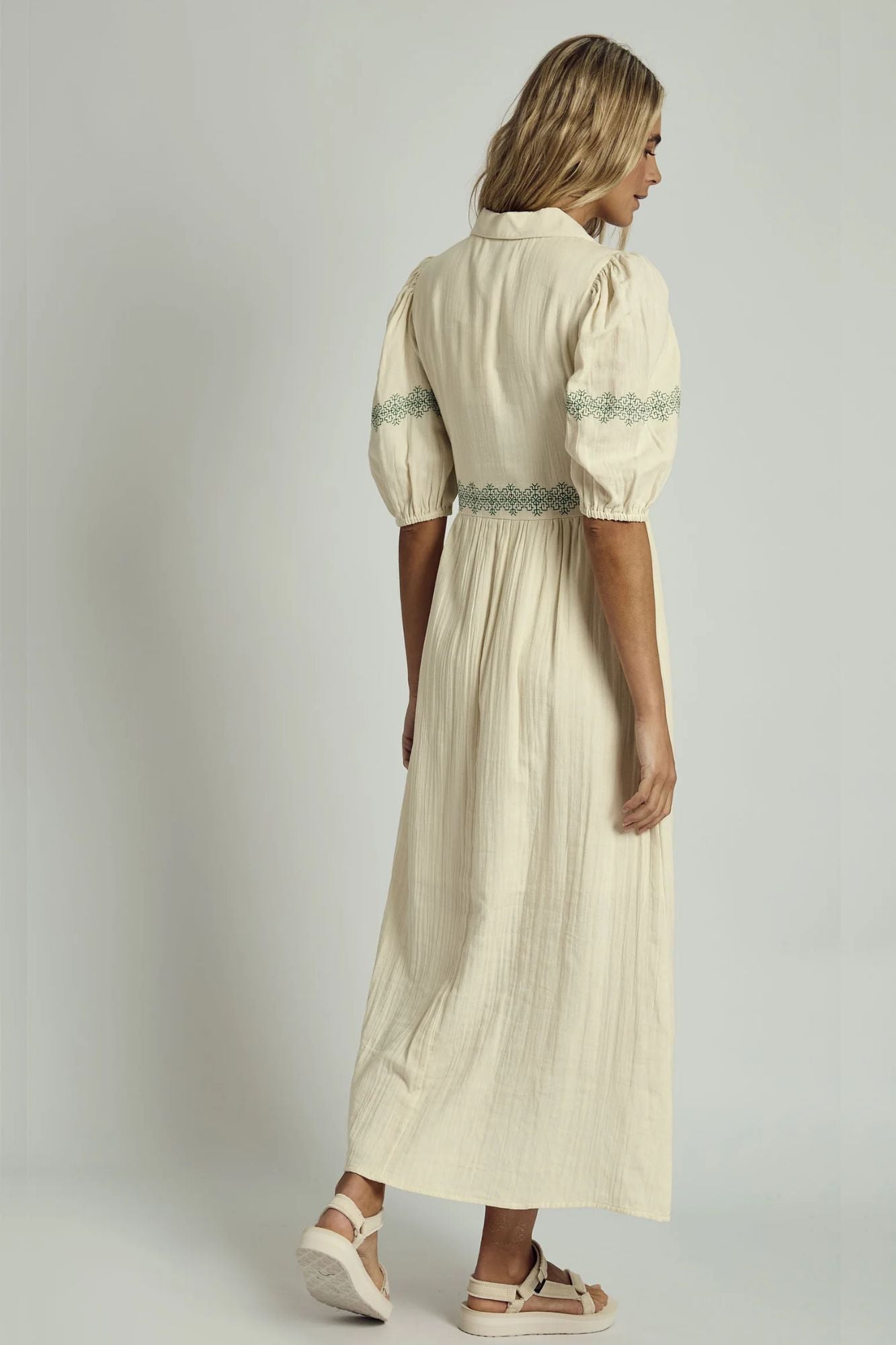 Camryn Embroidered Maxi Dress