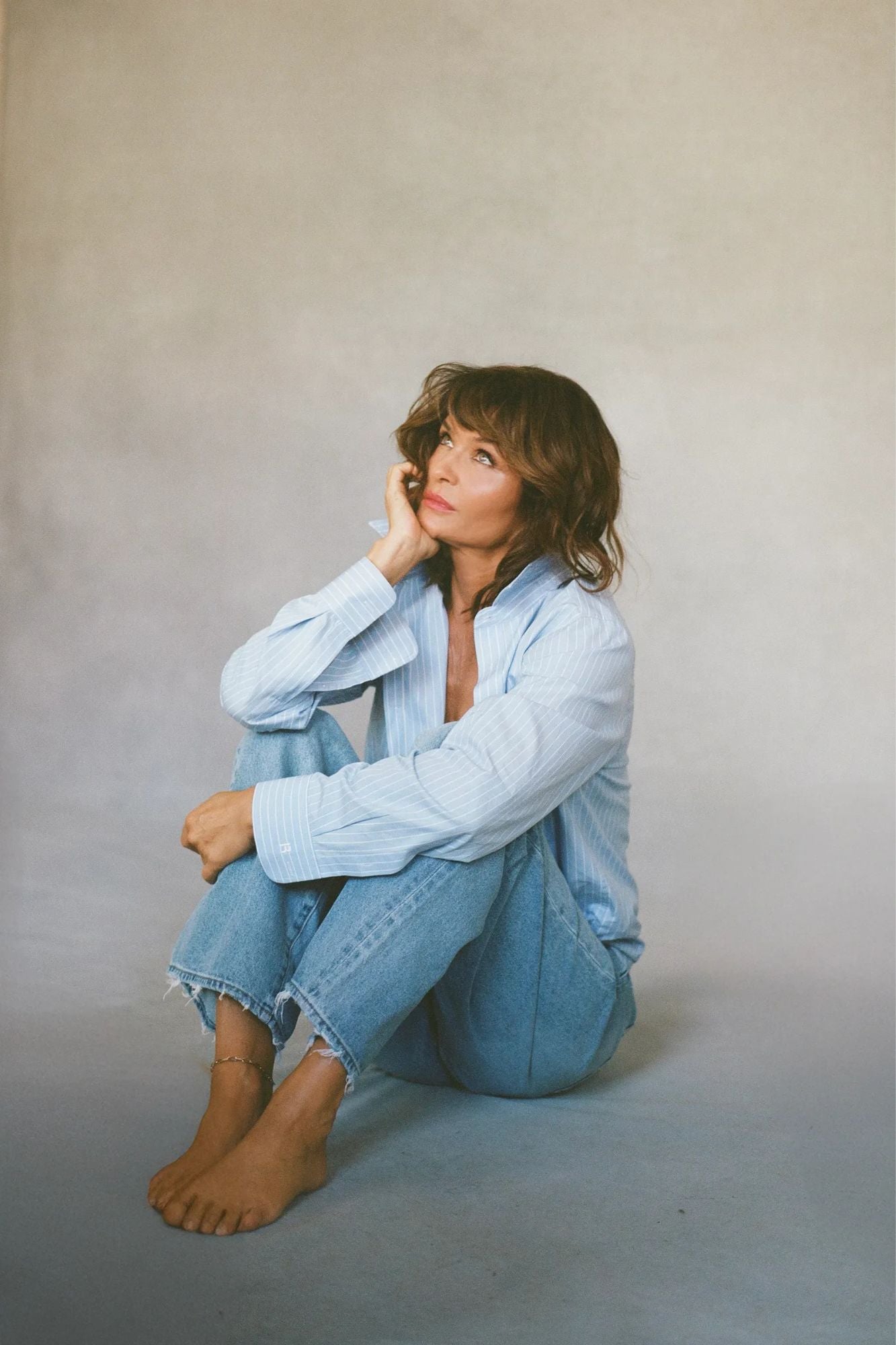 Kate Baggy 90's Blue