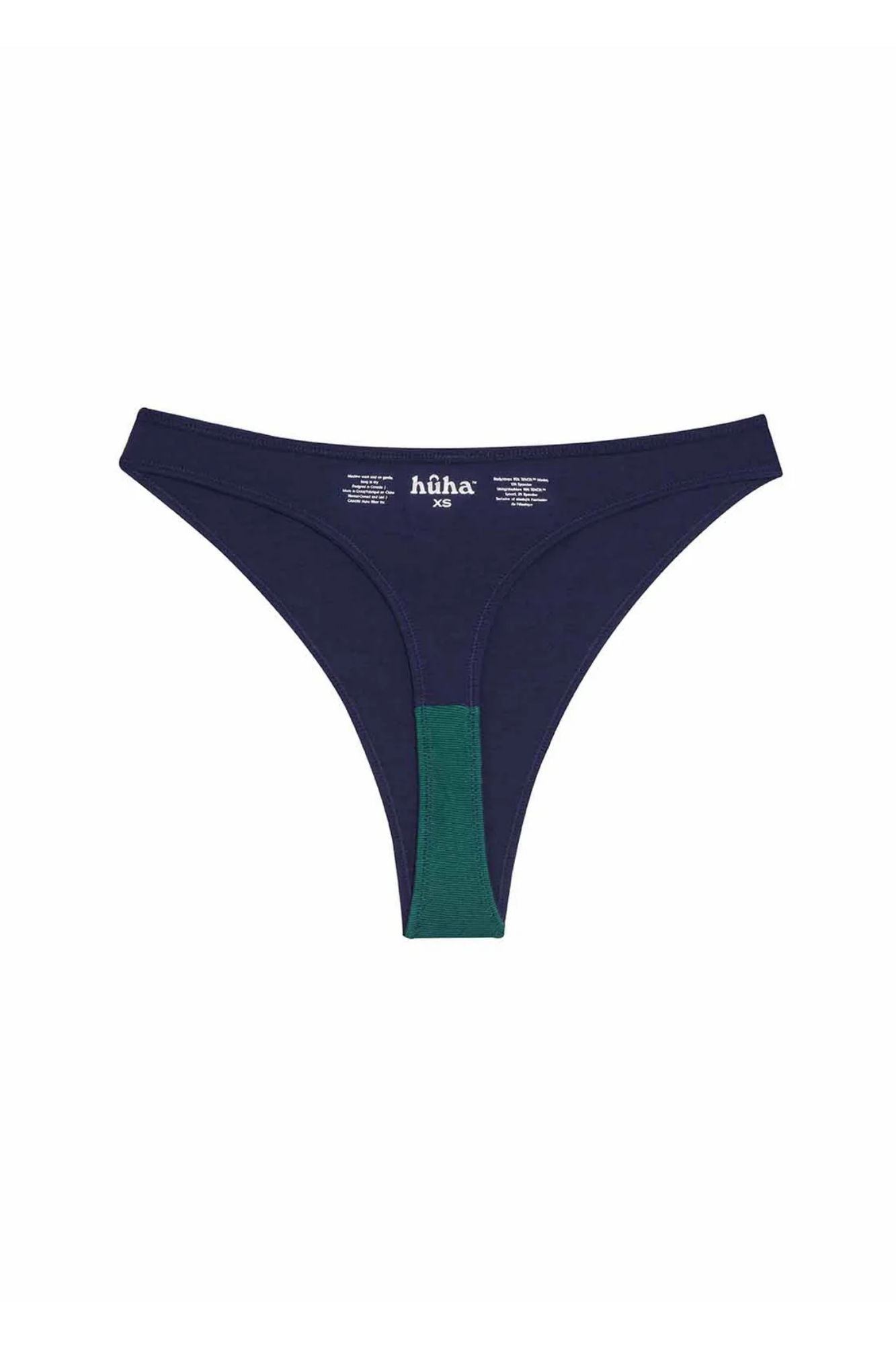 High Rise Thong Mineral Undies | Navy