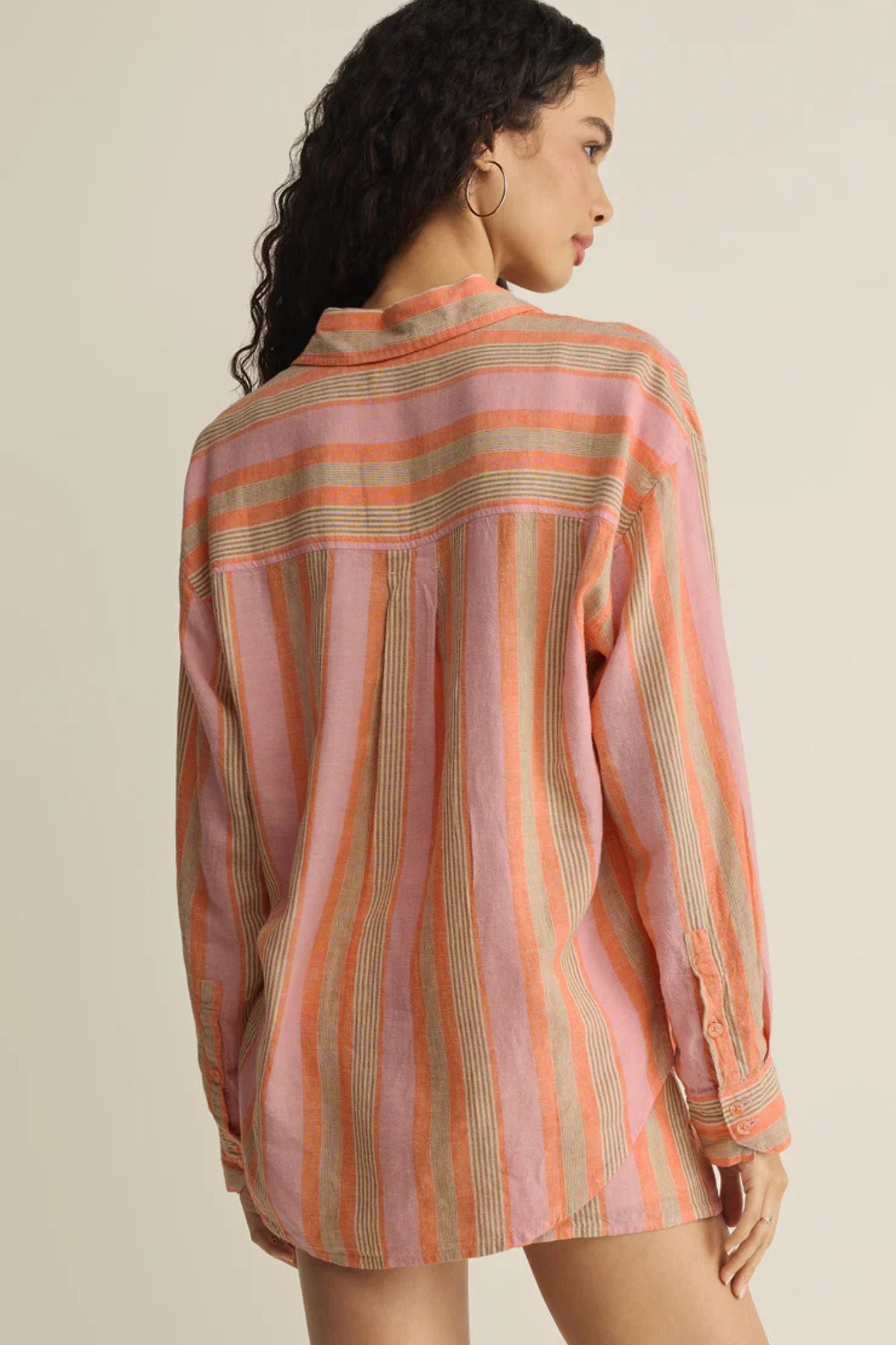 The Perfect Stripped Button Up