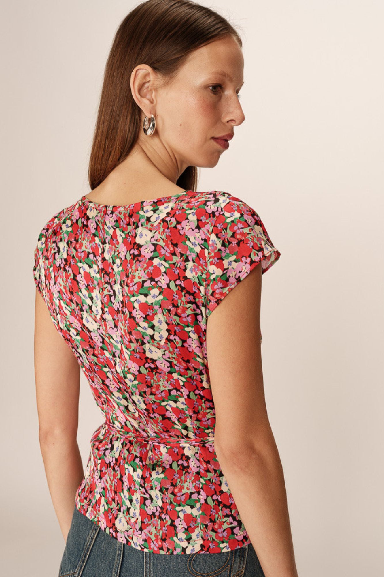 Penny Wrap Top