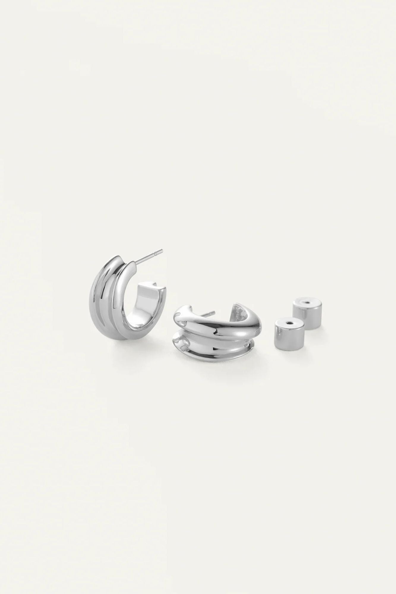 Mini Lennon Hoop Earrings