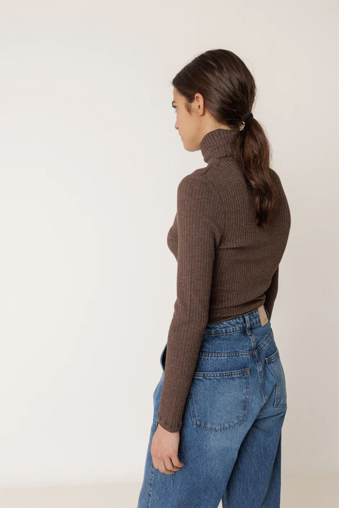 Fitted Ribbed T-Shirt
