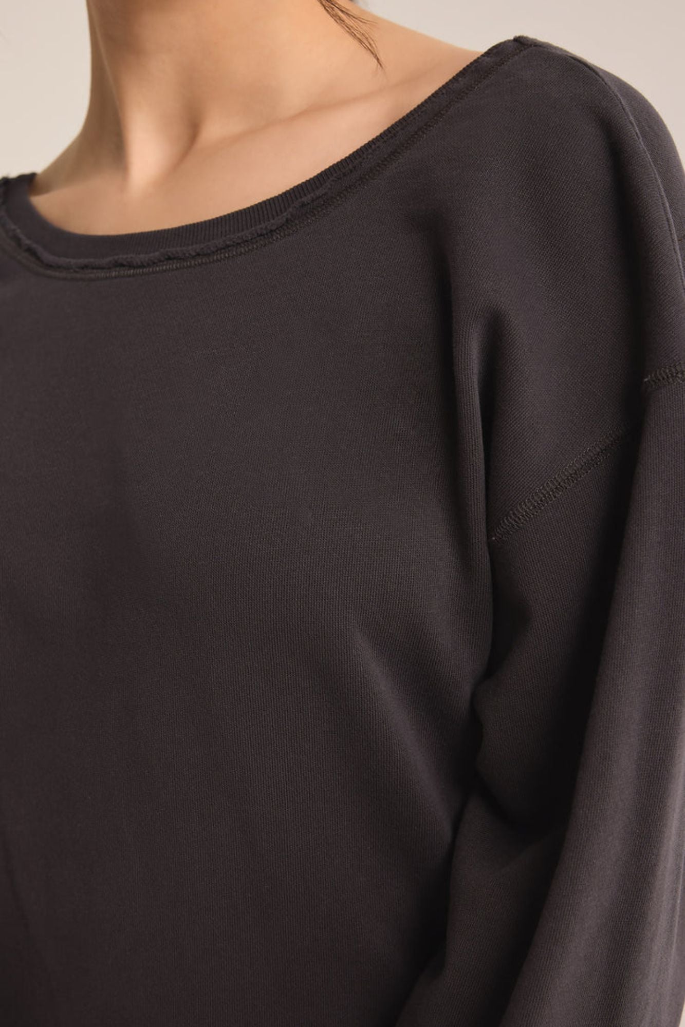 Reversible Twist Sweatshirt