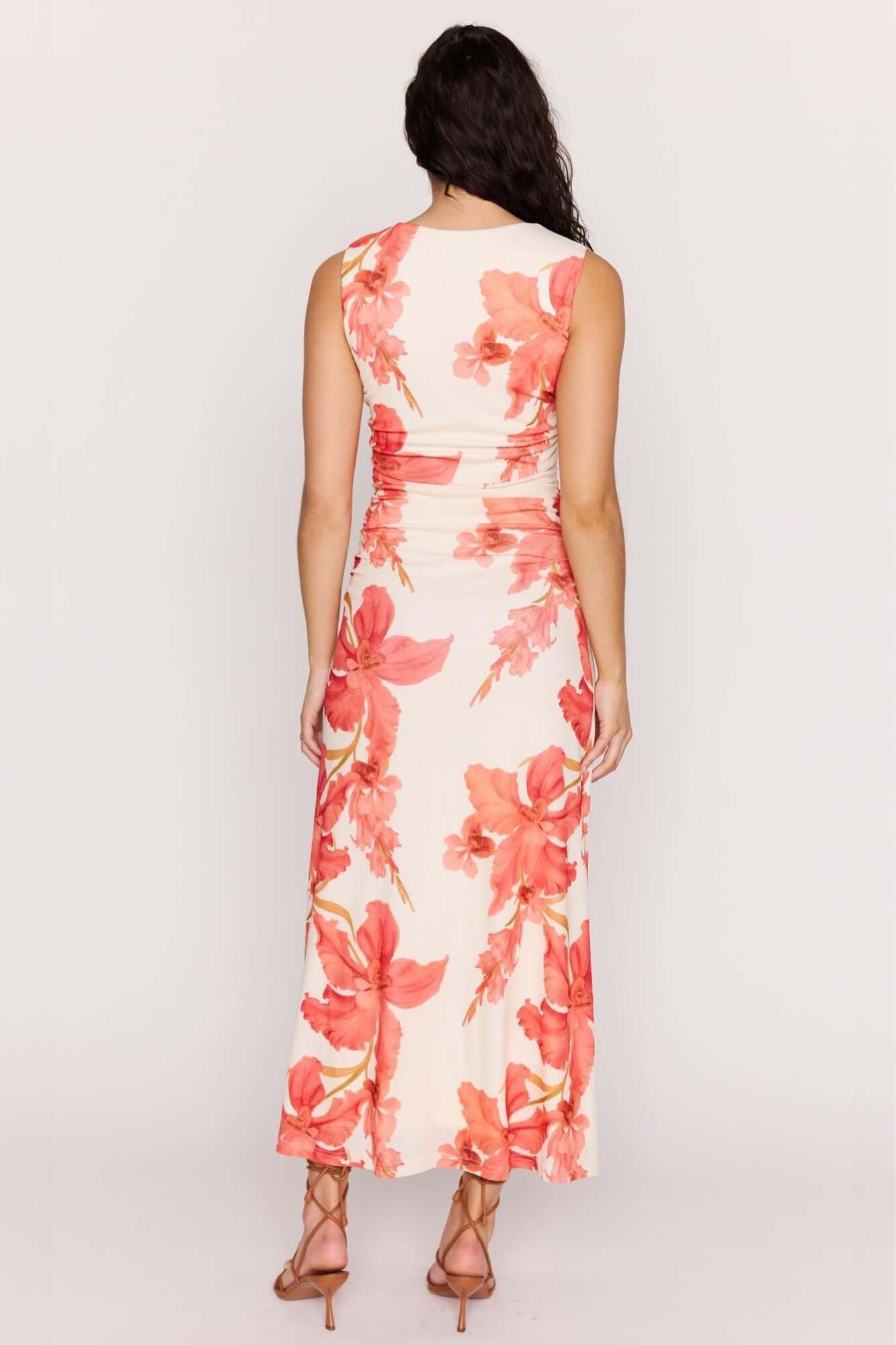 Isla Mesh Midi Dress