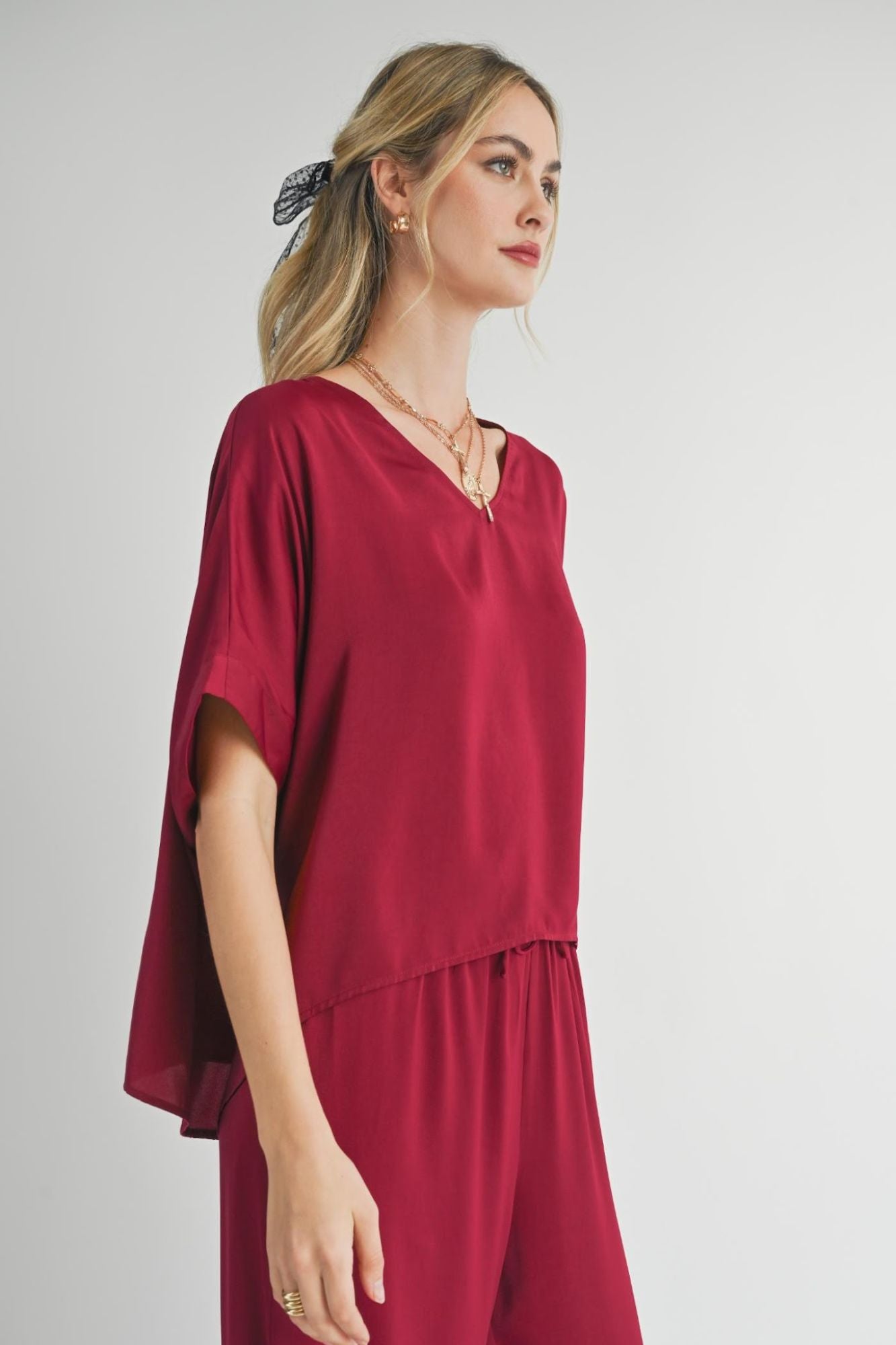 Sweet Treat V Neck Top