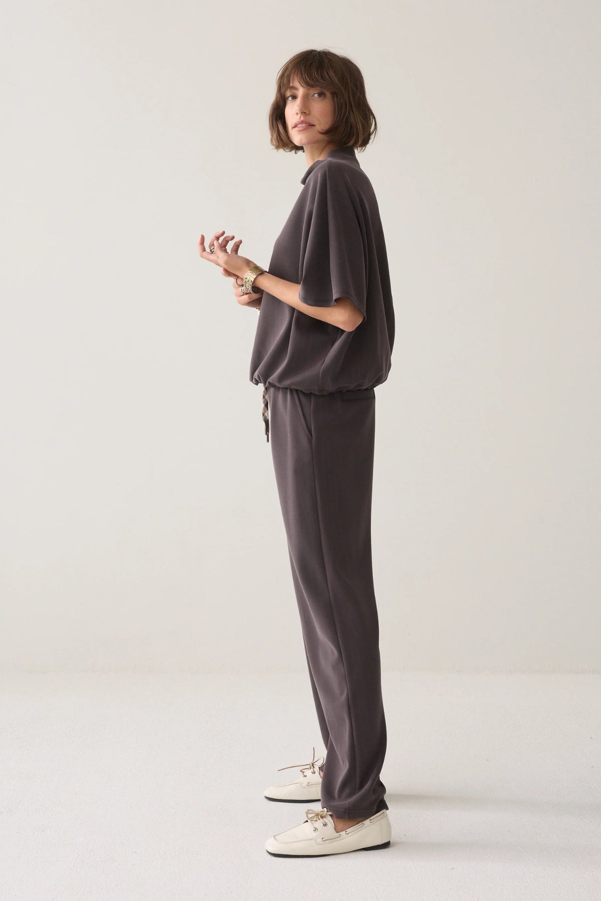 Tapered Pinstripe Pant