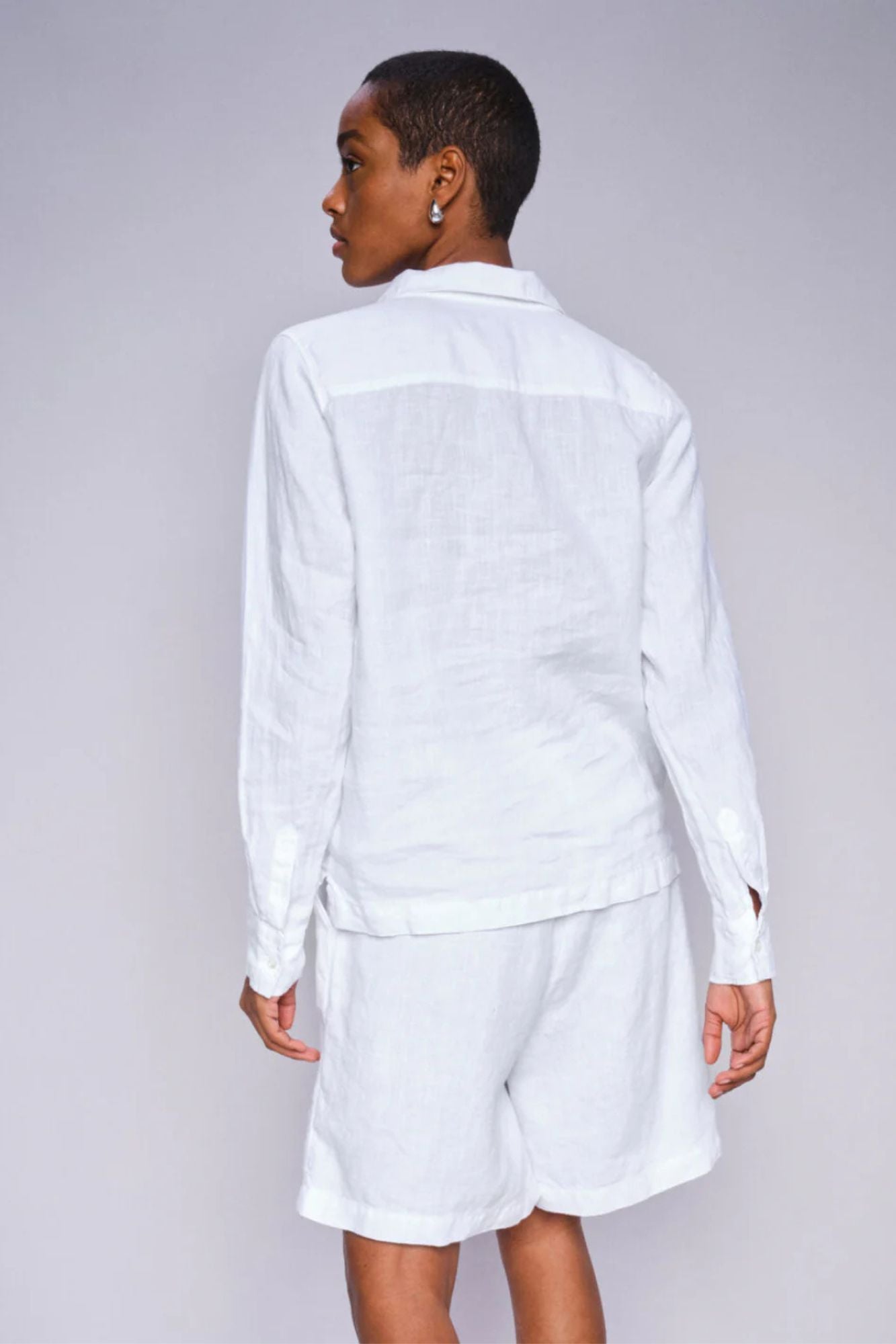 Enna Linen Pocket Blouse