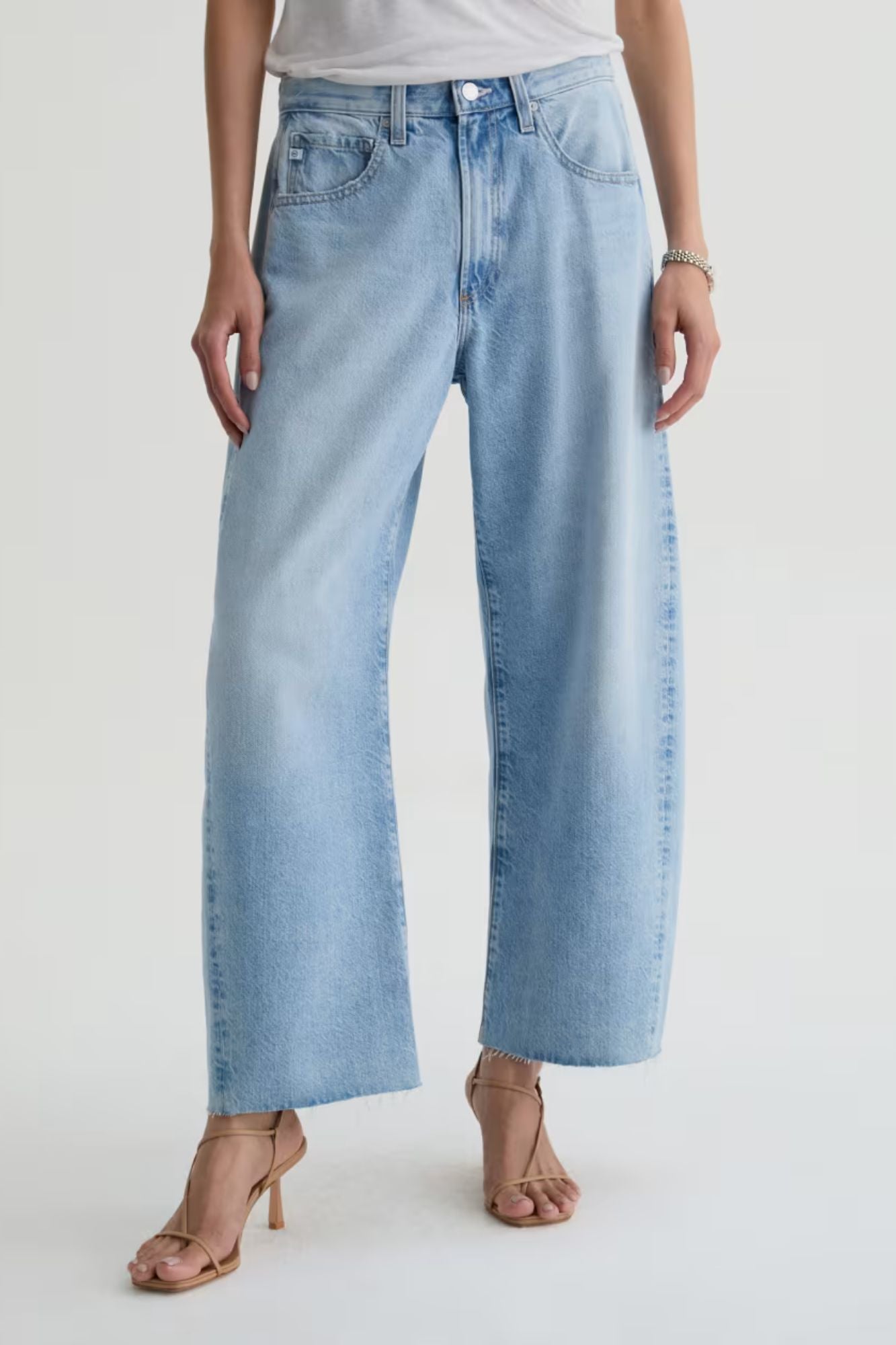 Hattie Crop High-Rise Barrel