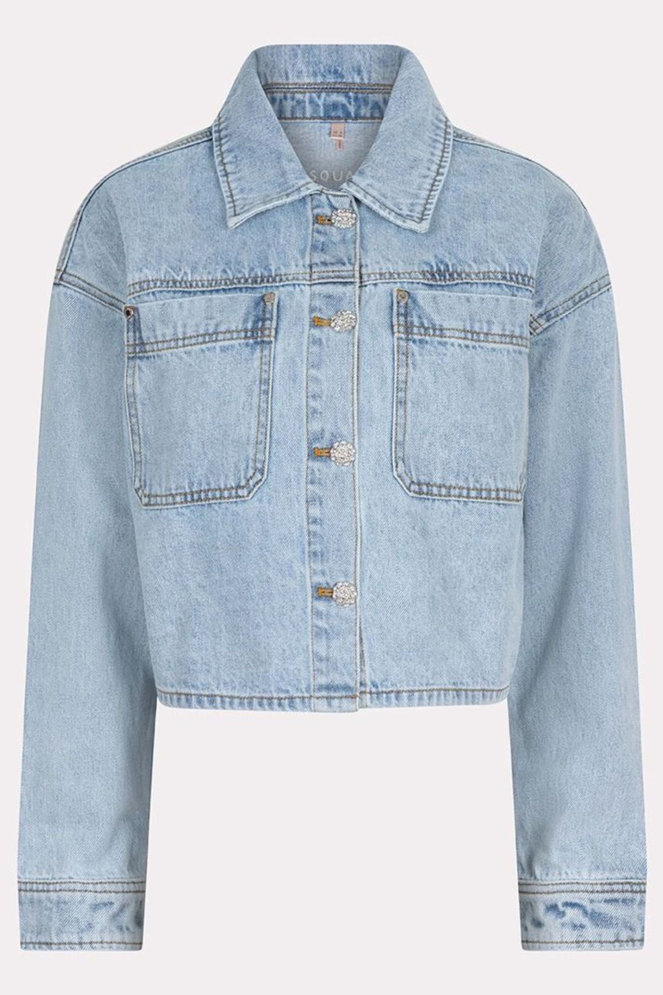 Jacket Denim Short Oversized