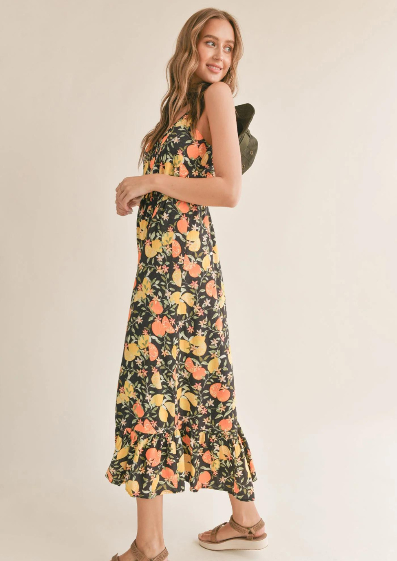 Robe longue fructueuse