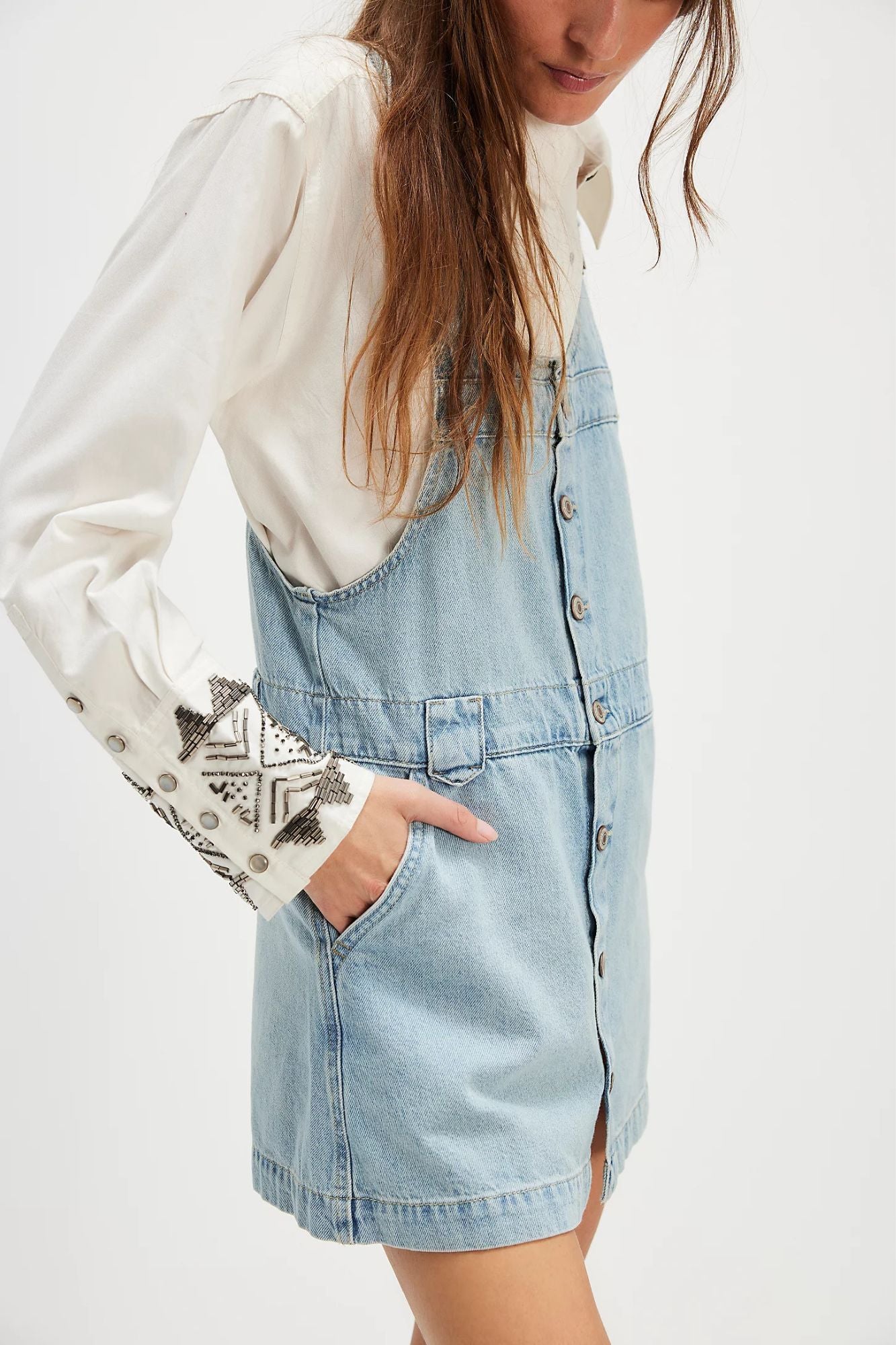 Edie Denim Skirtall