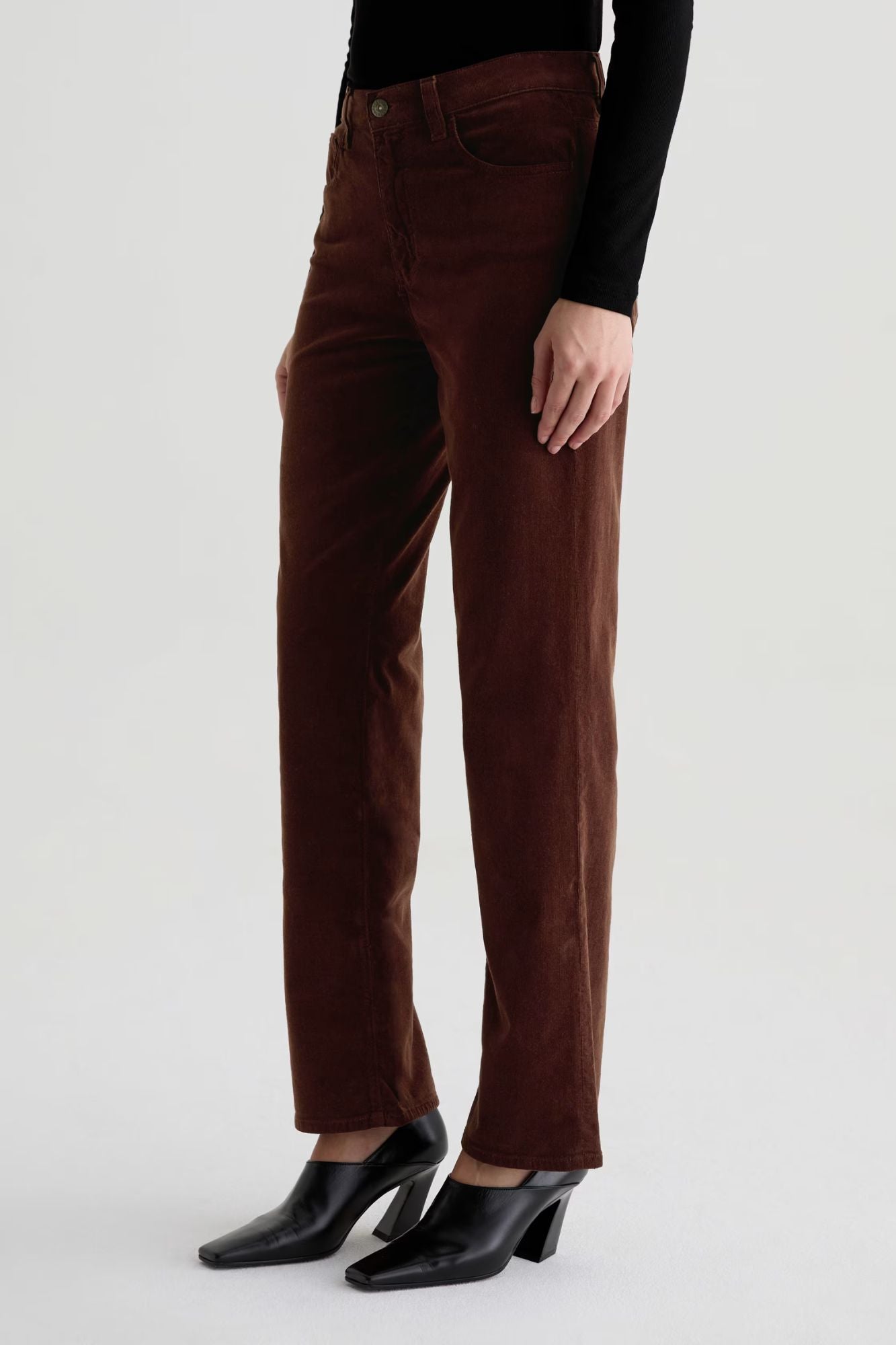 Brinley Mid Rise Straight Cord