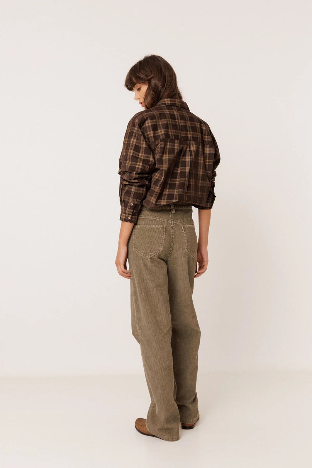 Straight Corduroy Pants