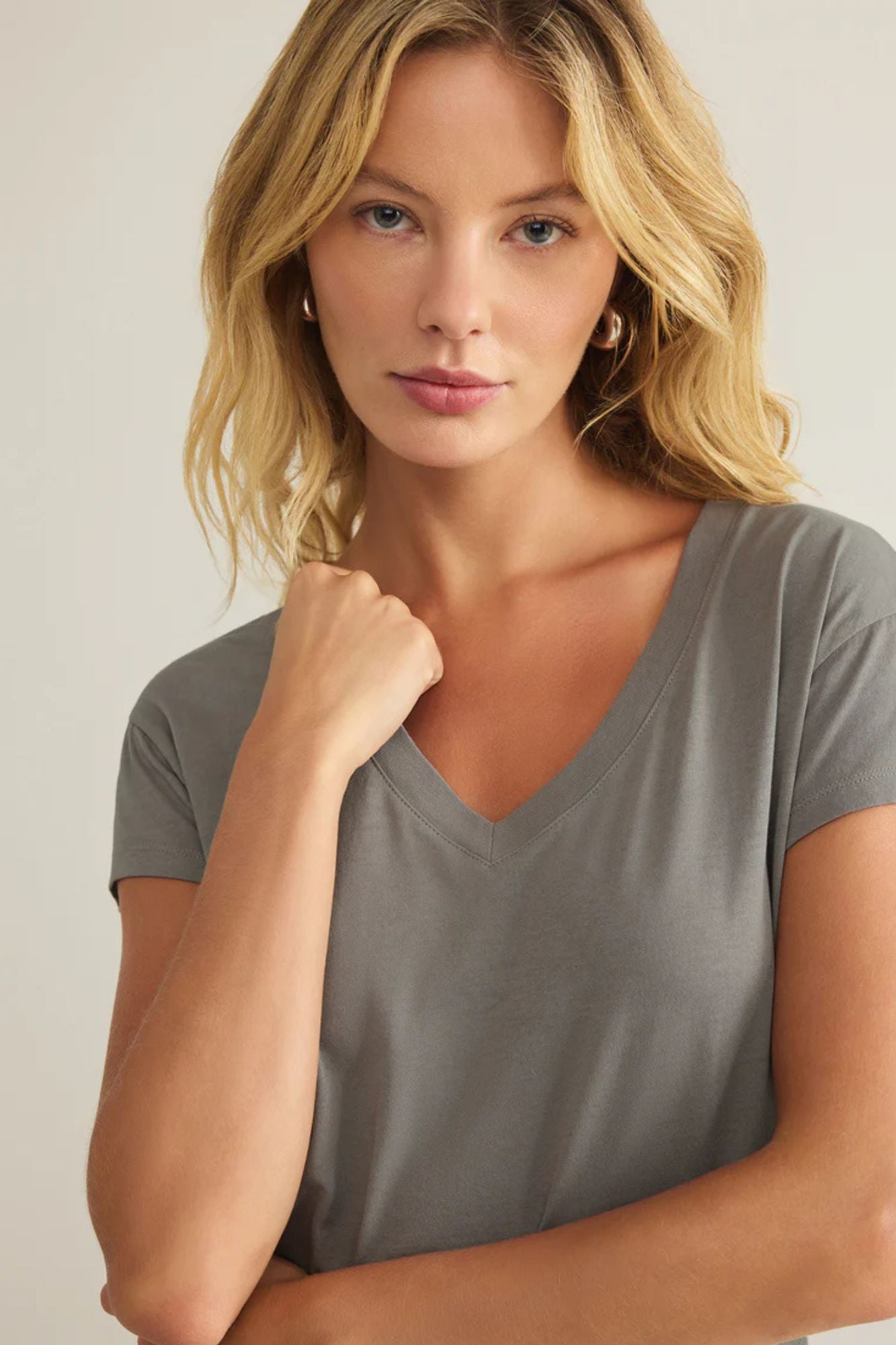 Modern V Neck Tee