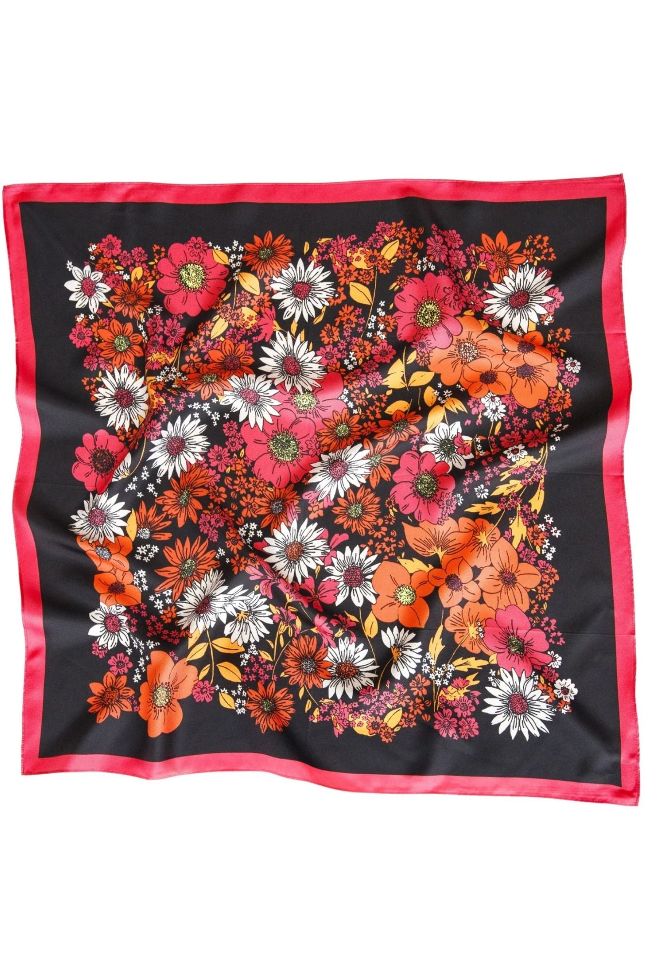 Amanda Square Silk Scarf