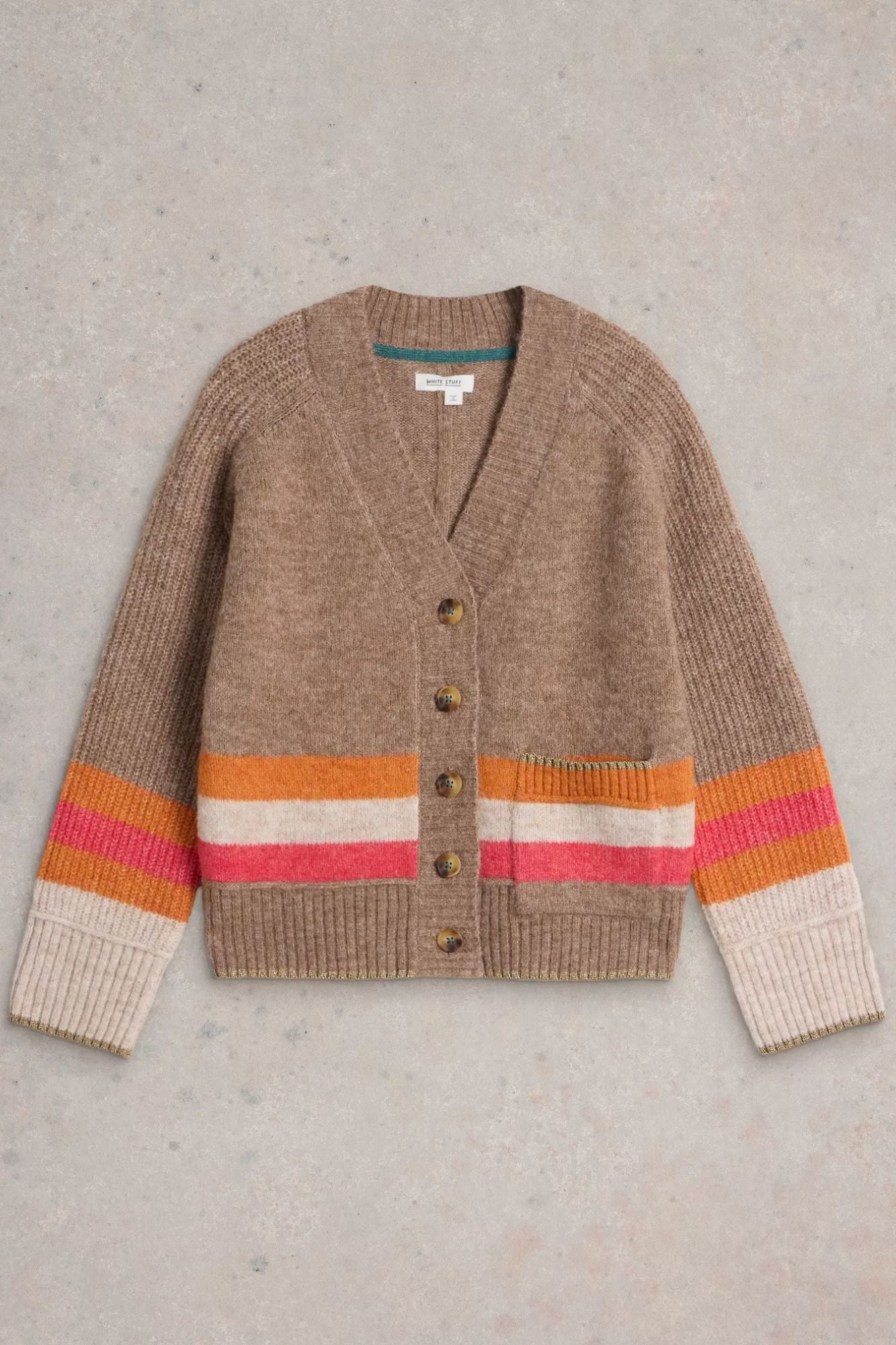 Judi Stripe Cardi