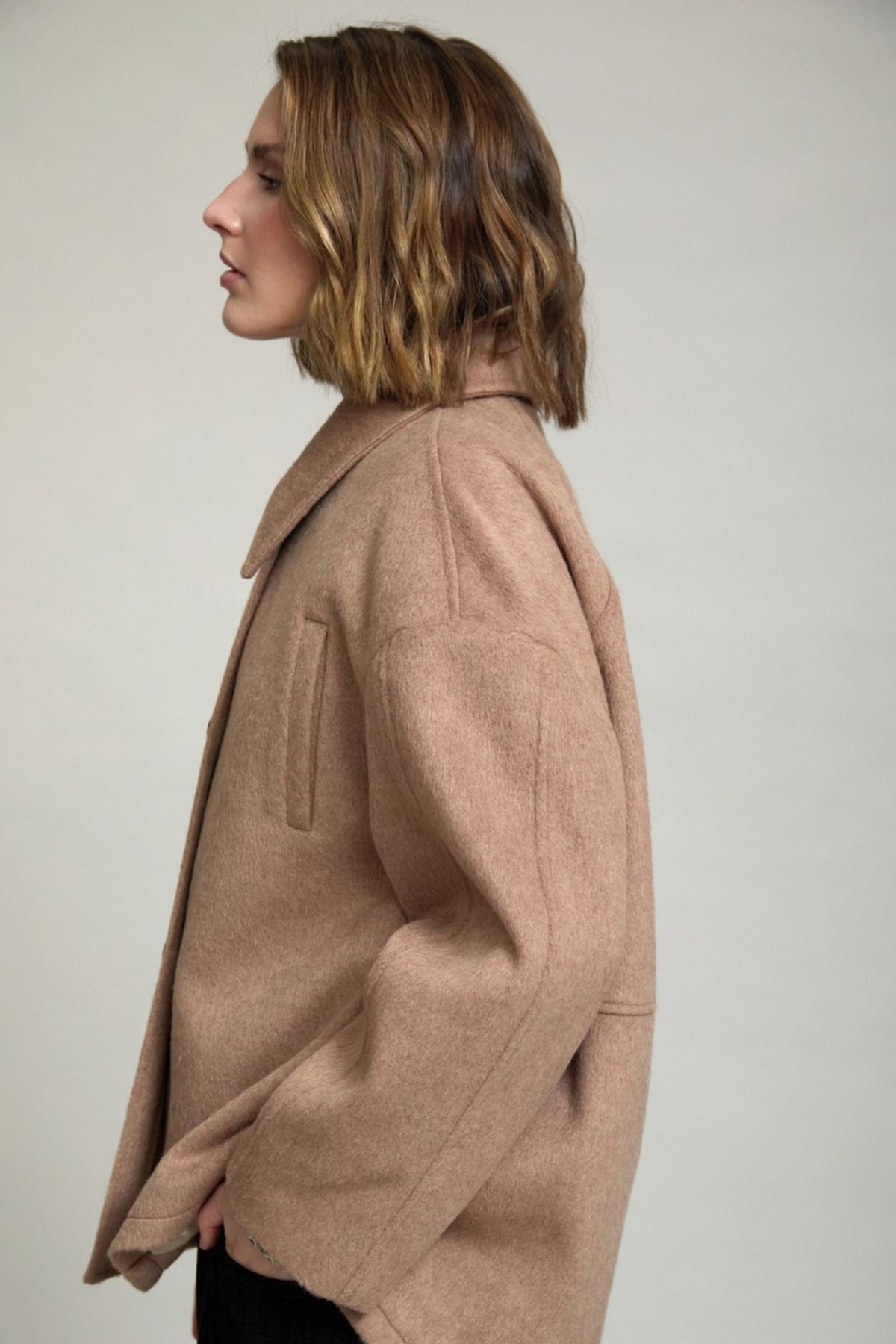 Wool Overshirt Jacket