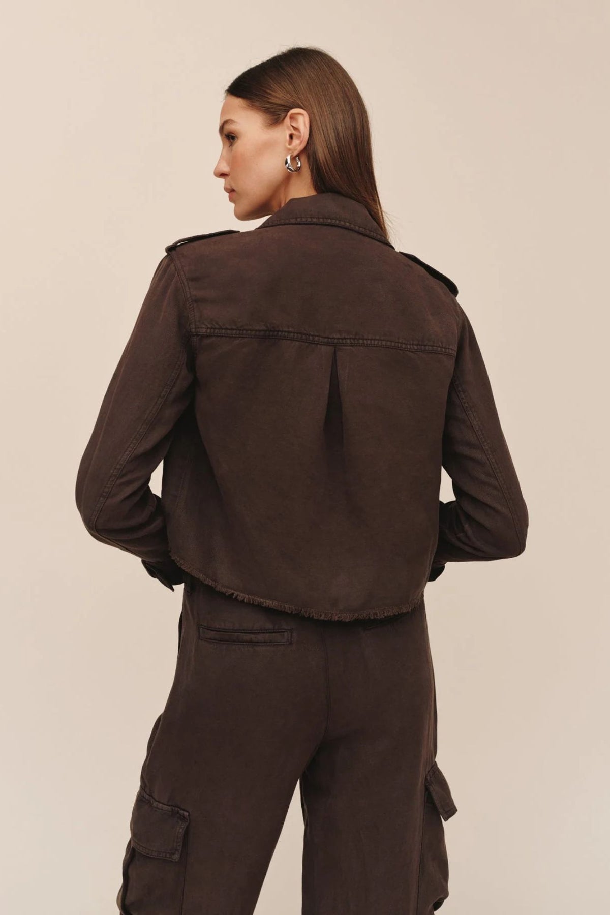 Cropped Ultility Jacket