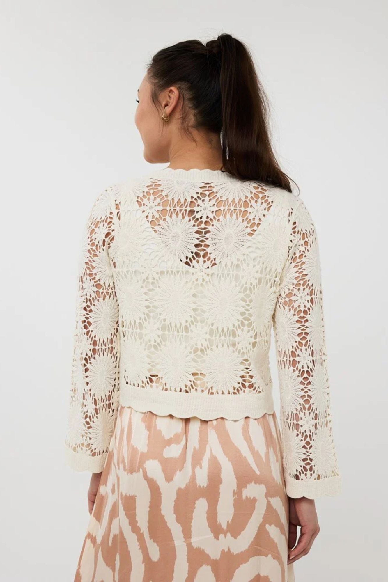 Daisy Crochet Cardigan
