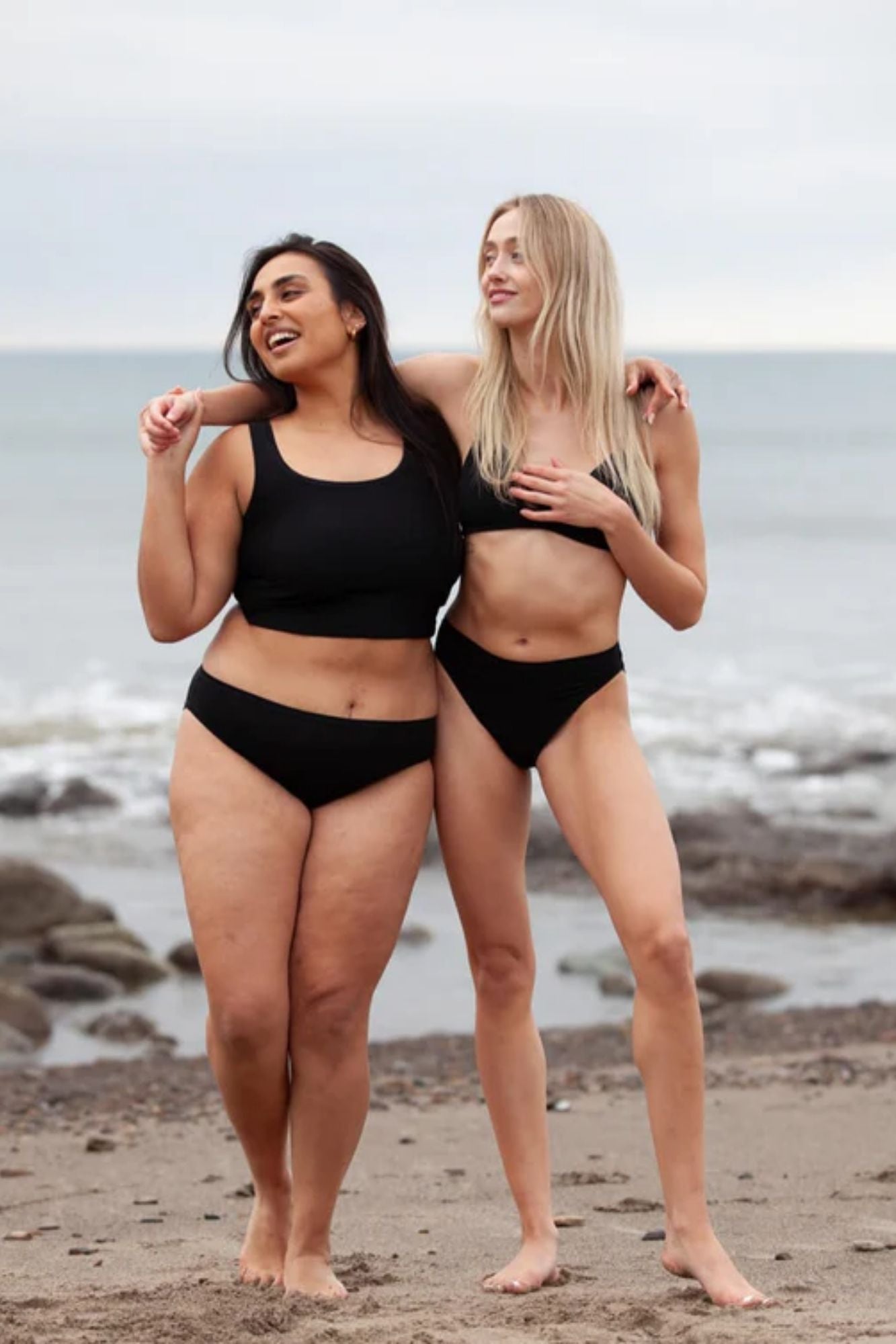 High Rise Bikini Mineral Undies | Black
